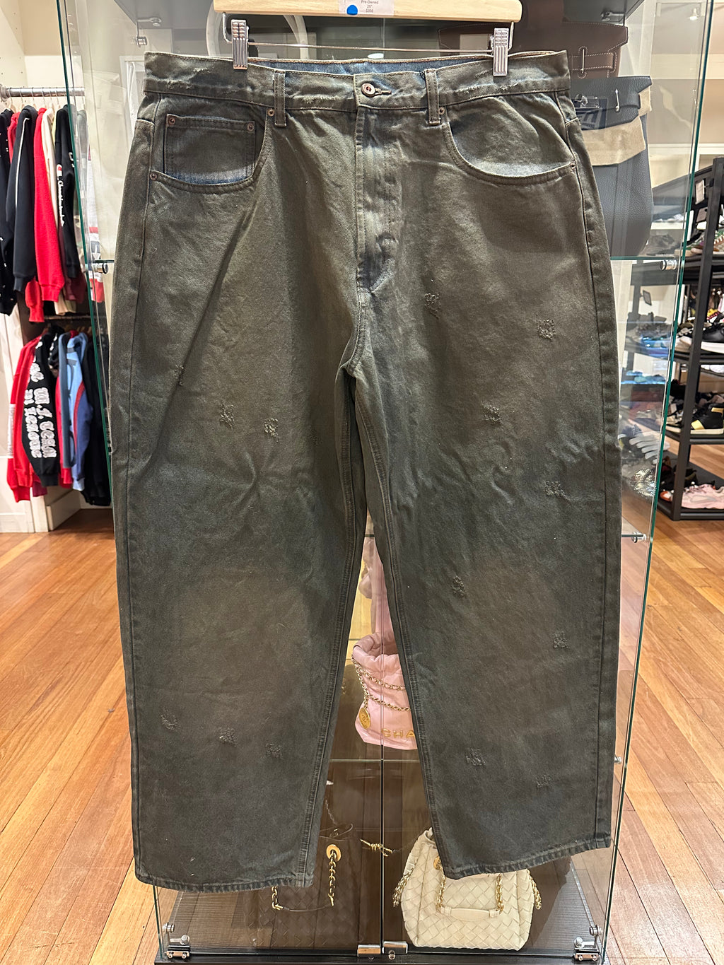 Rasberry HILLS GV Gallery Baggy Washed Denim