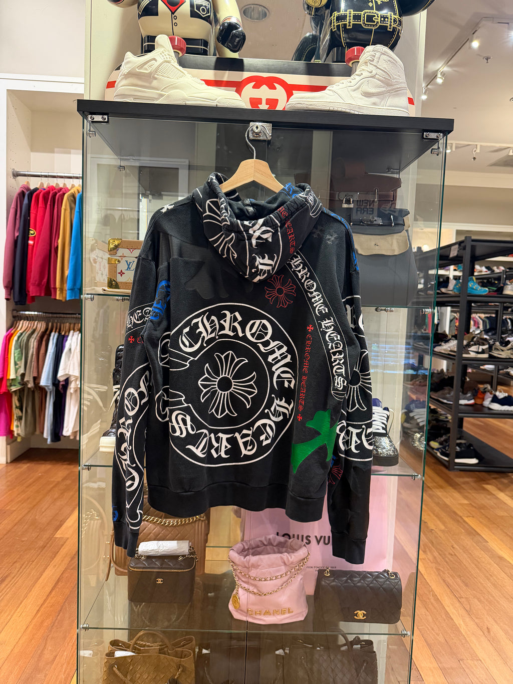 Chrome Hearts Multicolor Stencil Hoodie