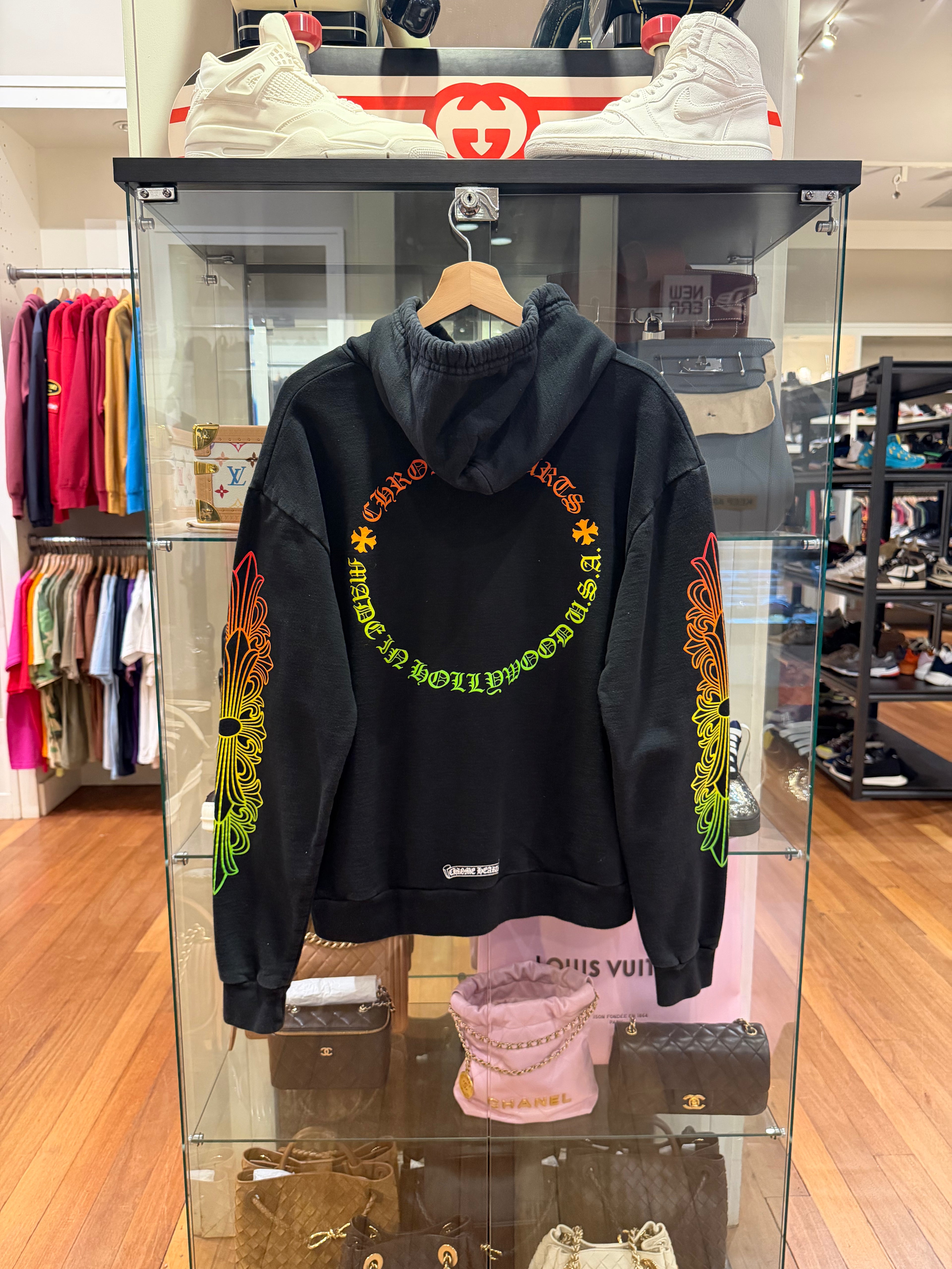 Chrome Hearts Floral Gradient Hoodie