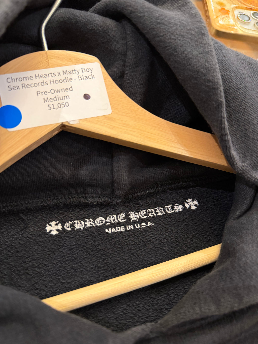 Chrome Hearts x Matty Boy Sex Records Hoodie - Black