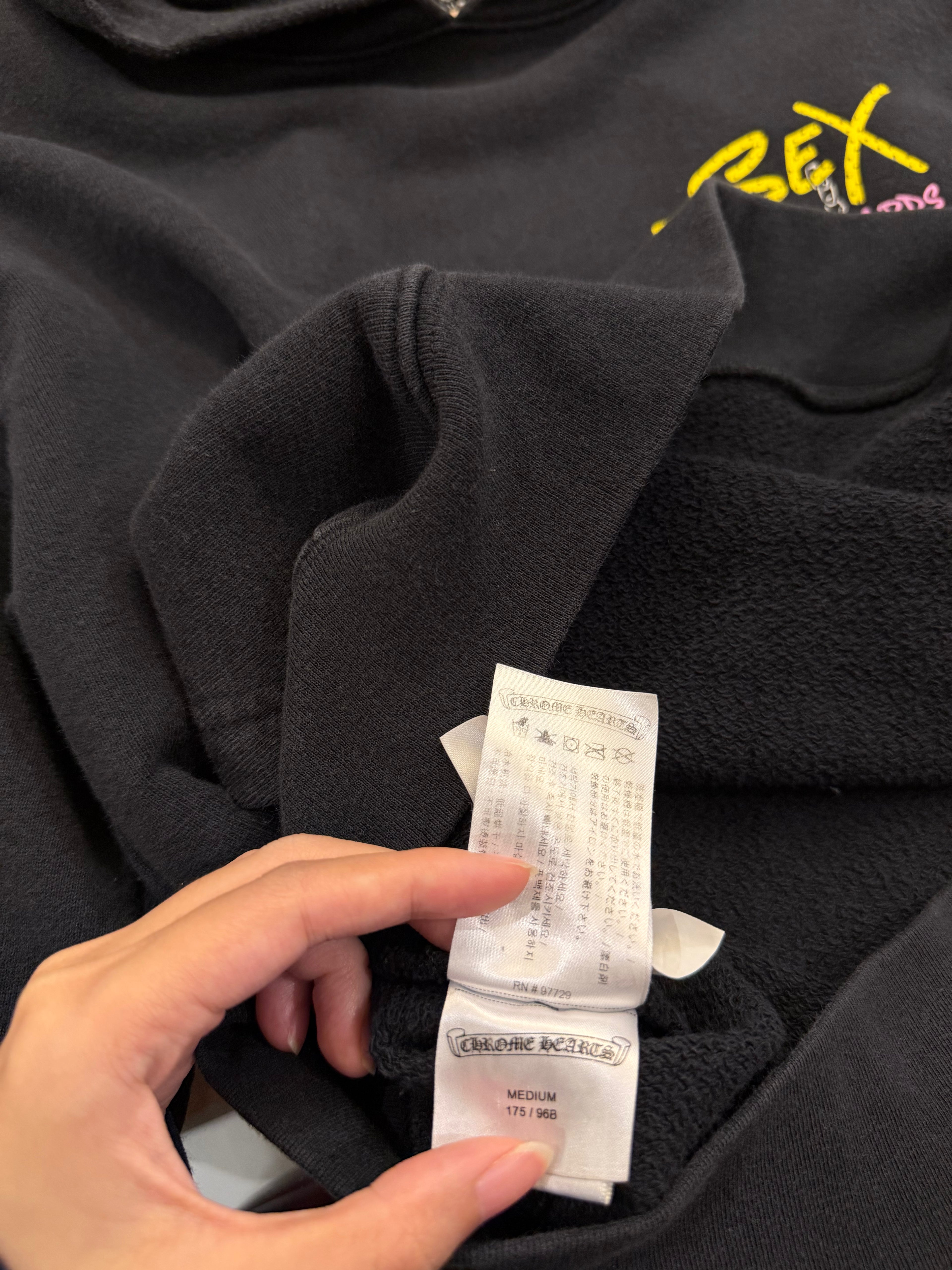 Chrome Hearts x Matty Boy Sex Records Hoodie - Black