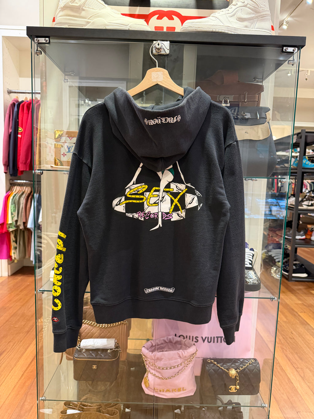 Chrome Hearts x Matty Boy Sex Records Hoodie - Black