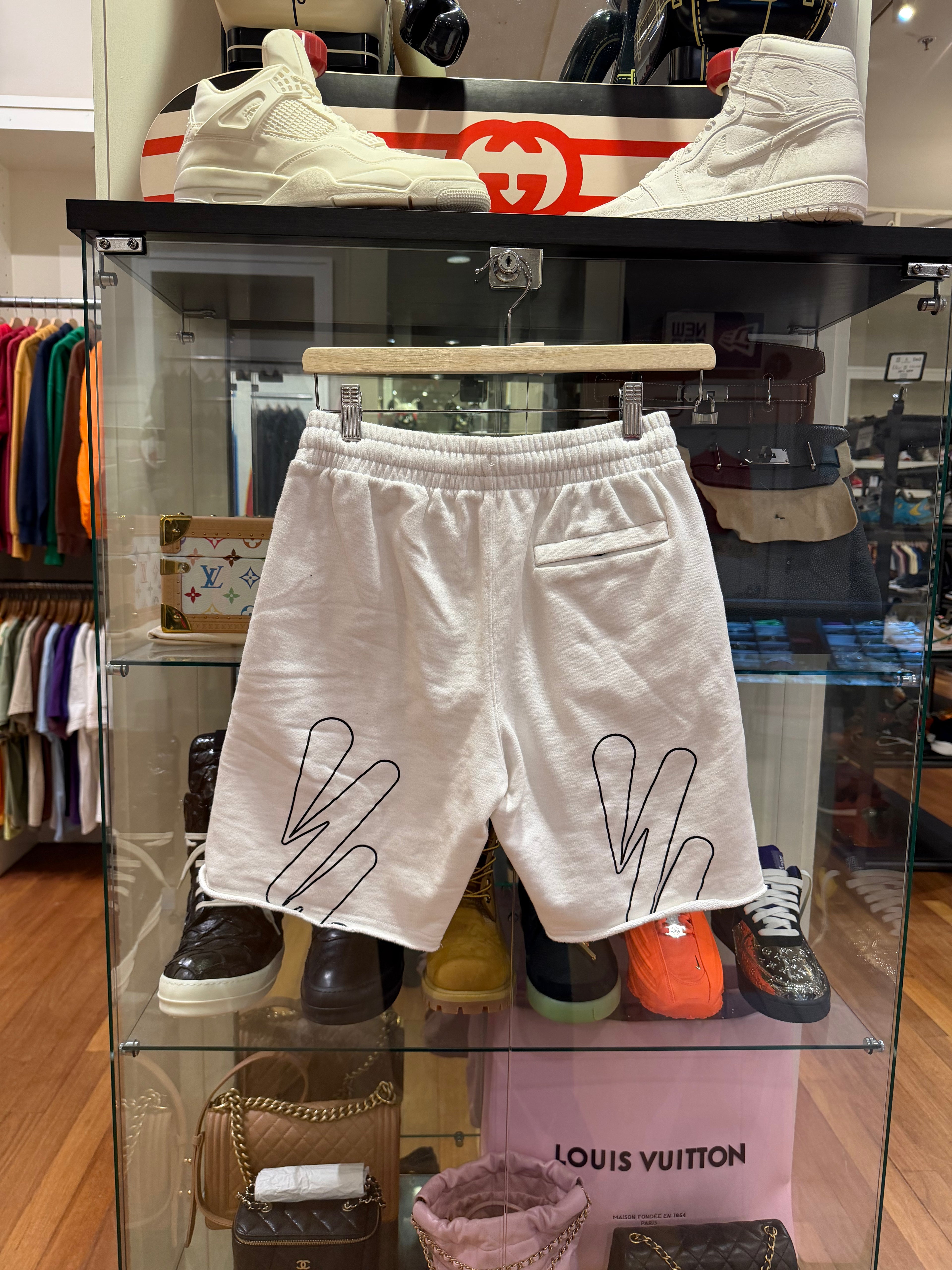 Off-White Cotton Shorts