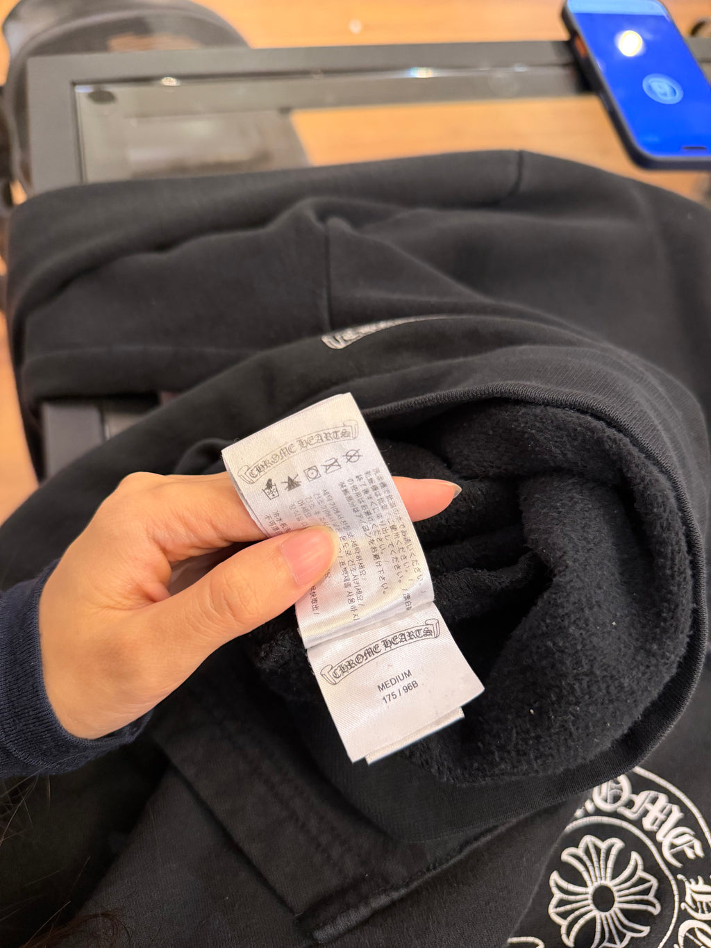 Chrome Hearts Horseshoe
Plus NY Hooded Sweatshirt