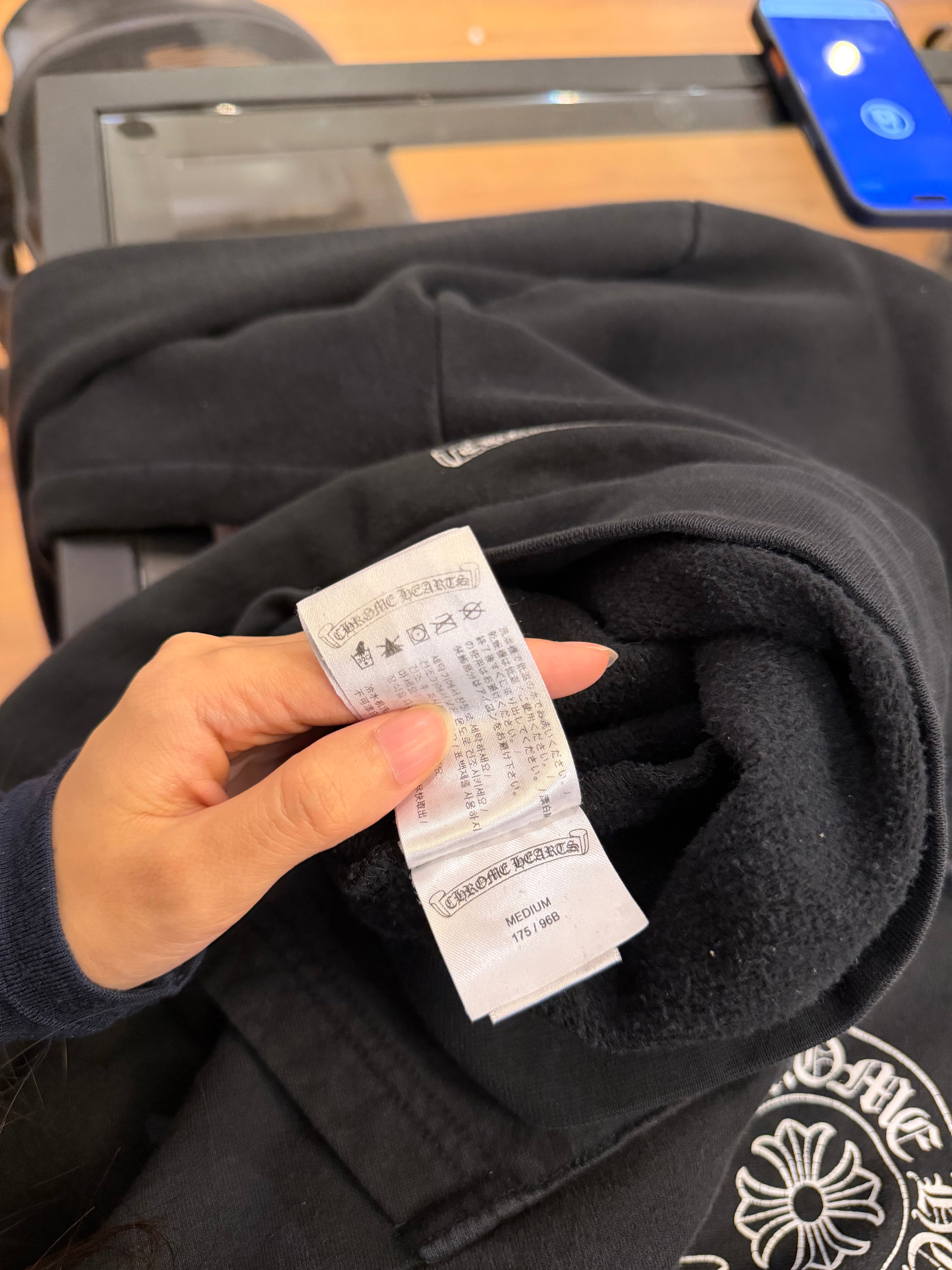 Chrome Hearts Horseshoe
Plus NY Hooded Sweatshirt