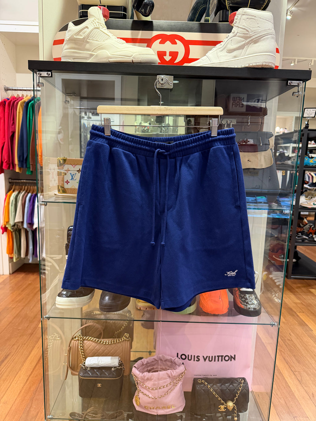 Kith Sariff Logo Cotton Shorts