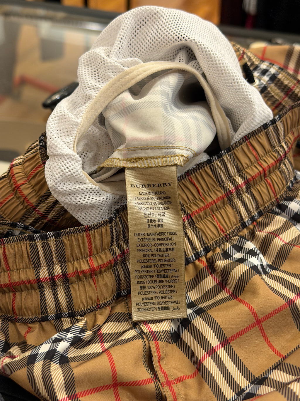 Burberry Novacheck Swim
Trunks