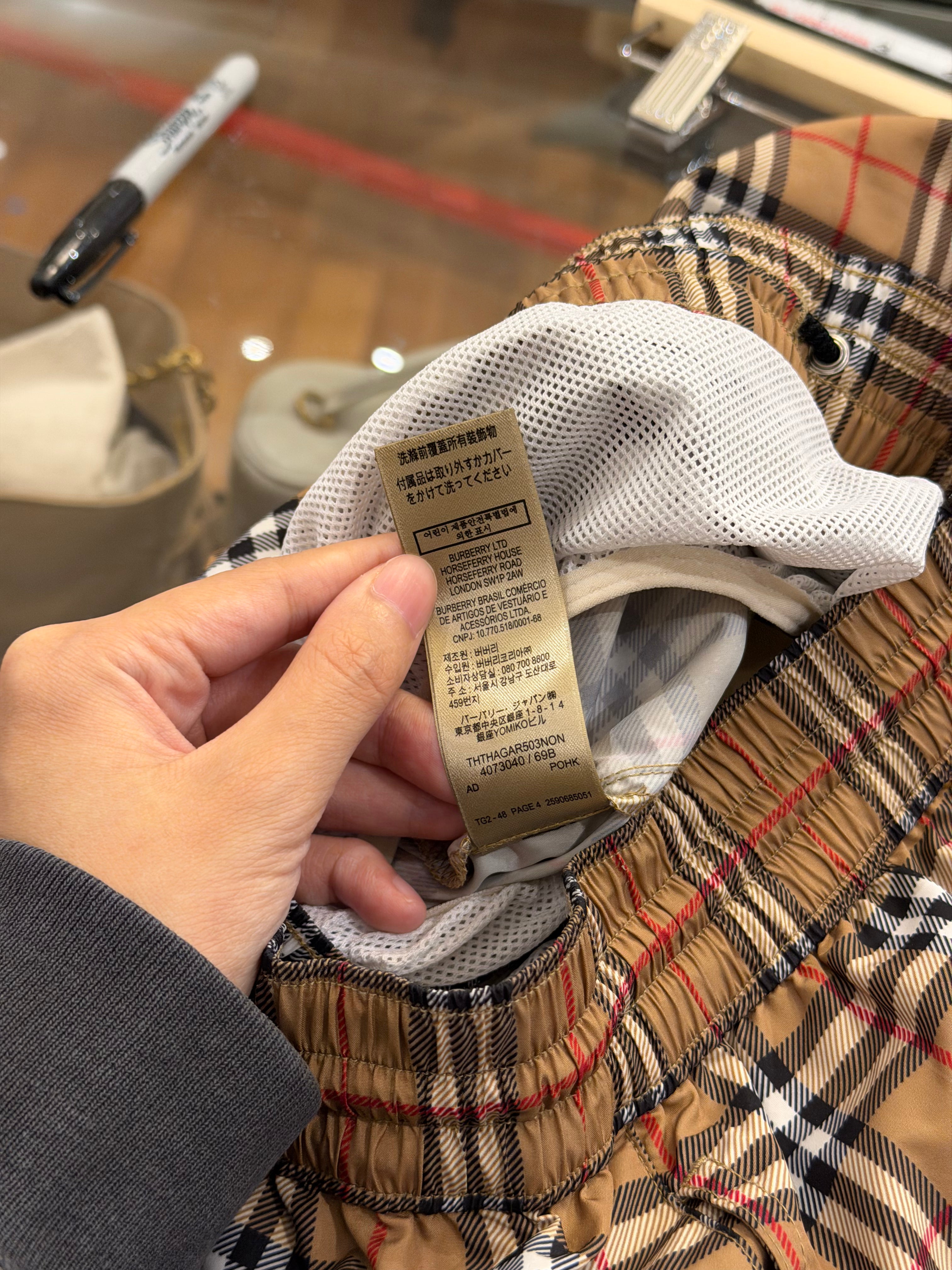 Burberry Novacheck Swim
Trunks