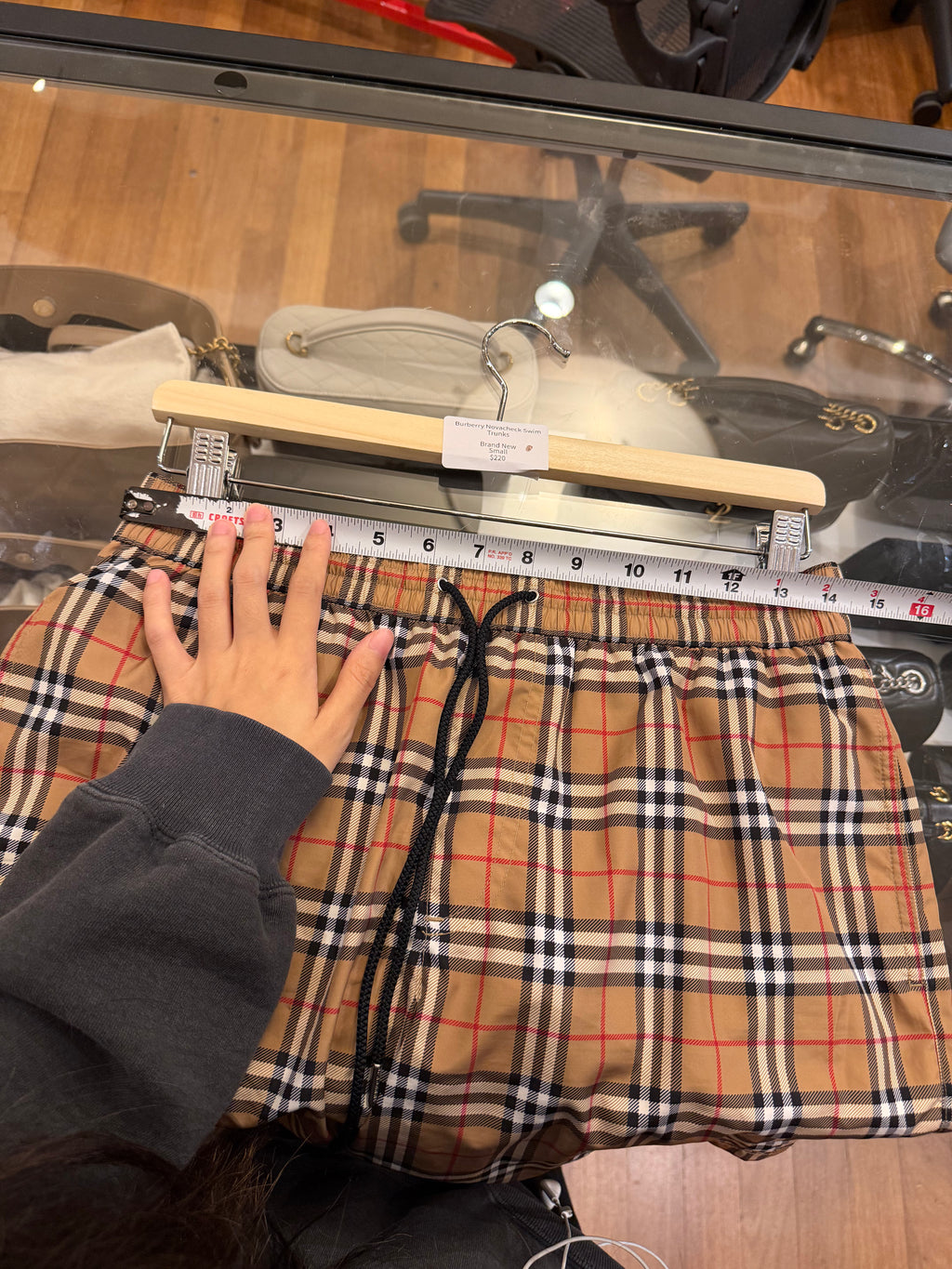 Burberry Novacheck Swim
Trunks