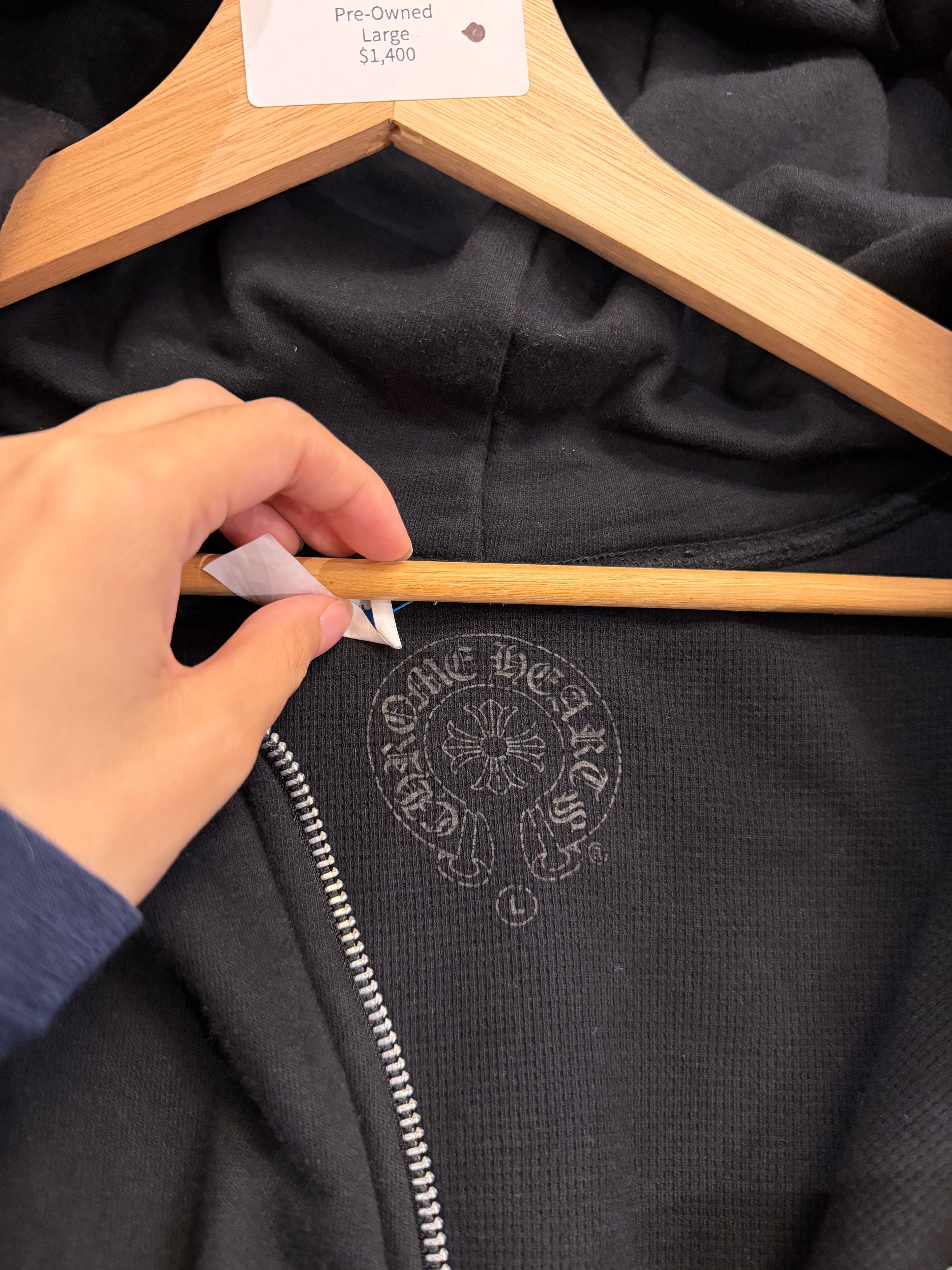 Chrome Hearts Dagger Zip Up
- Black/Yellow