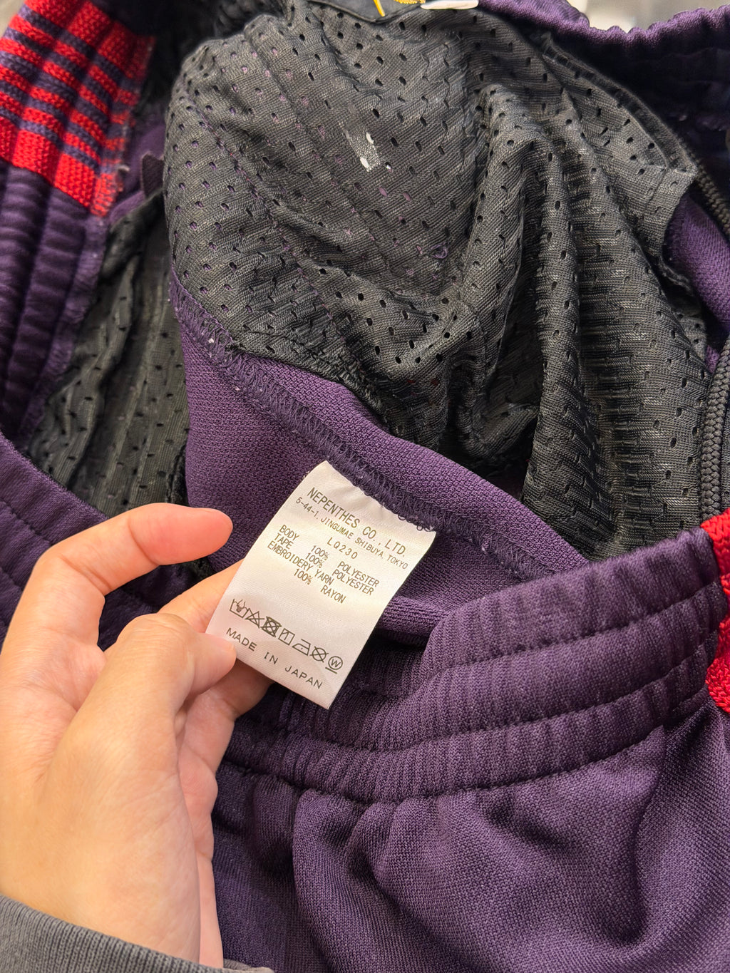 Needles Track Pants - Purple /
Red
