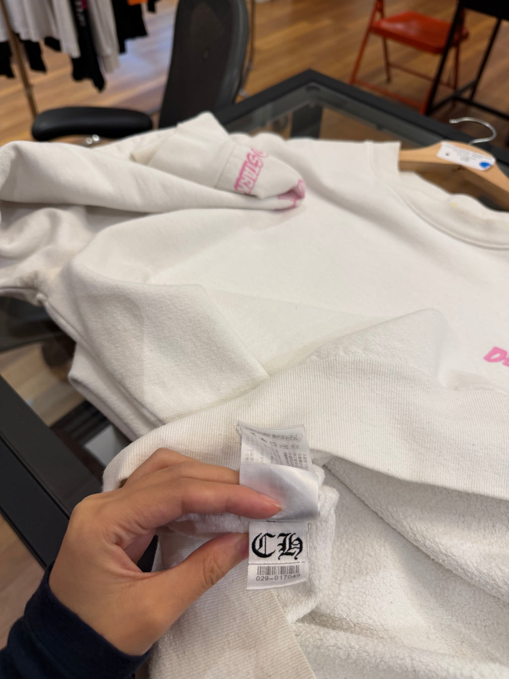 Chrome Hearts x Deadly Doll
Crewneck - White