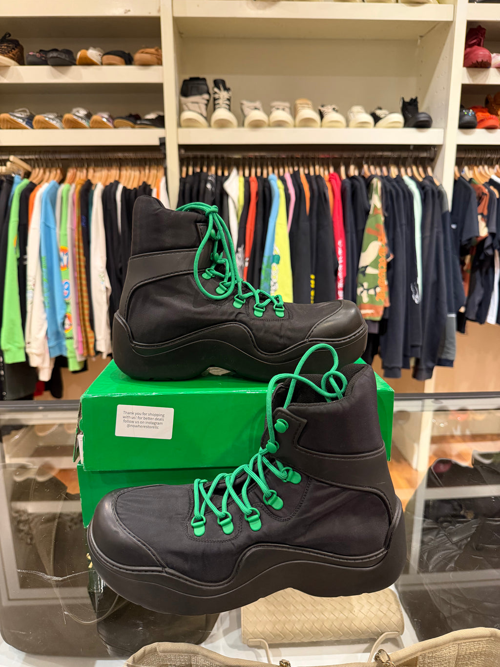 Bottega Veneta Puddle Bomber Boots