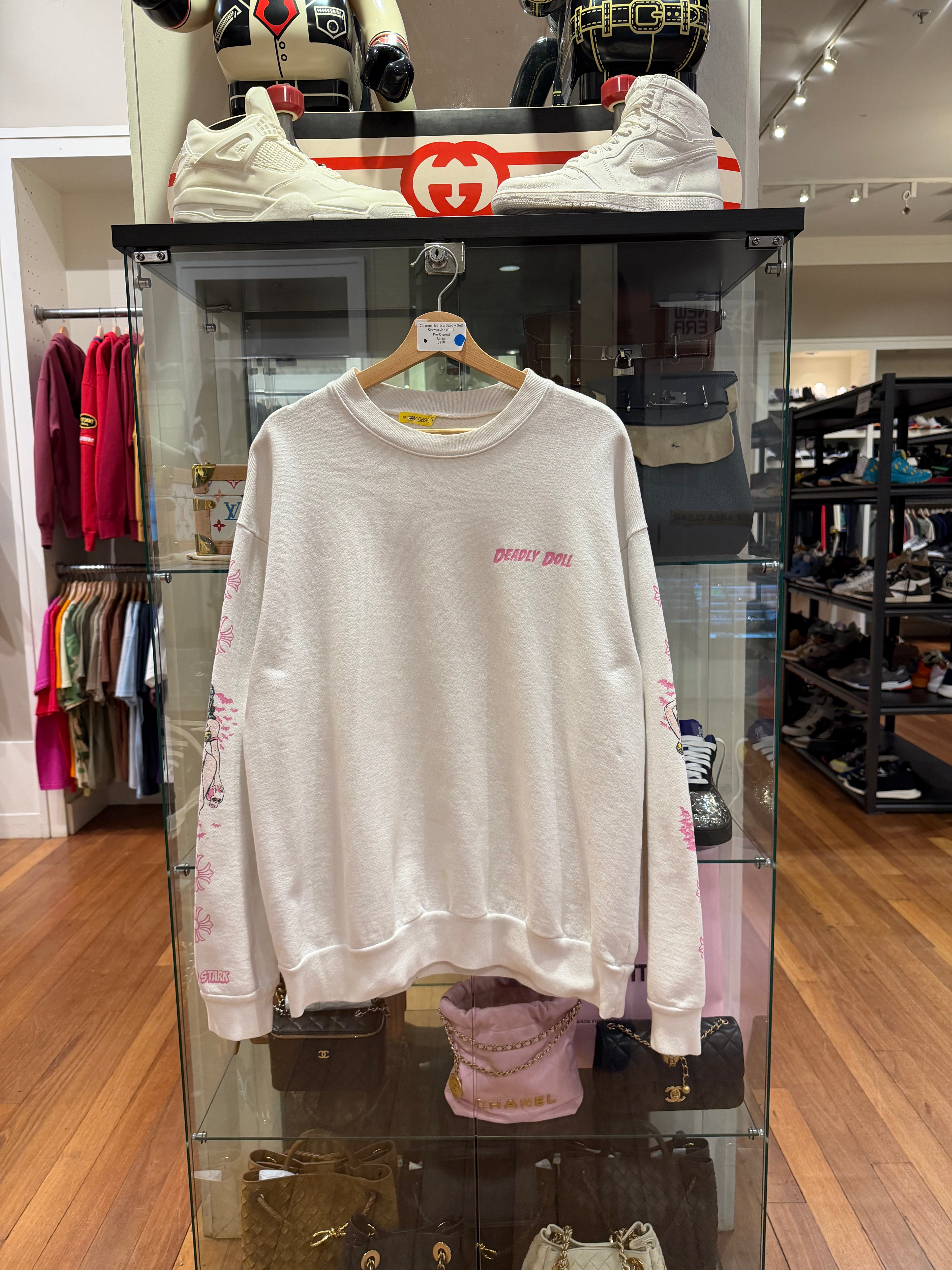Chrome Hearts x Deadly Doll
Crewneck - White