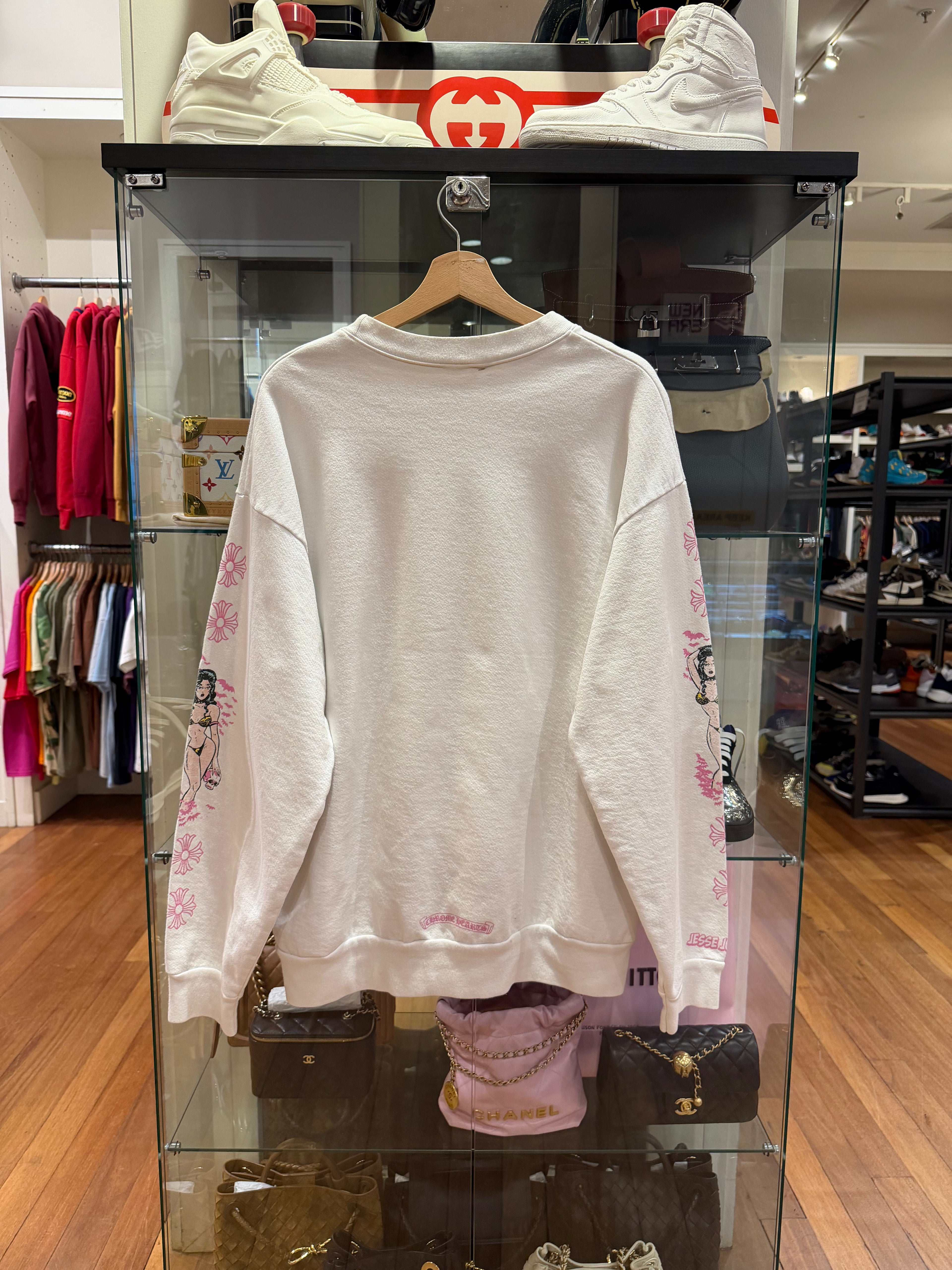 Chrome Hearts x Deadly Doll
Crewneck - White