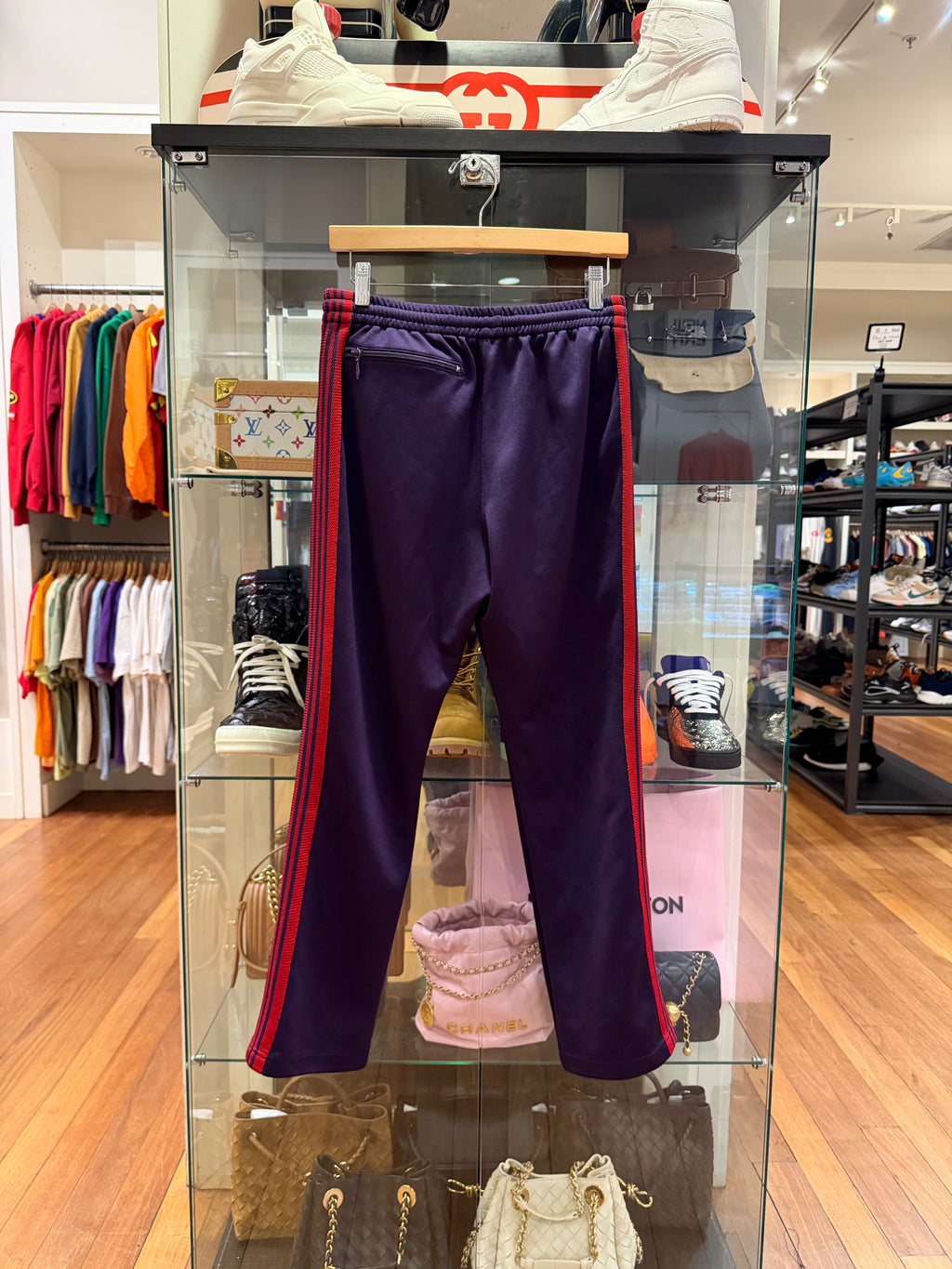 Needles Track Pants - Purple /
Red