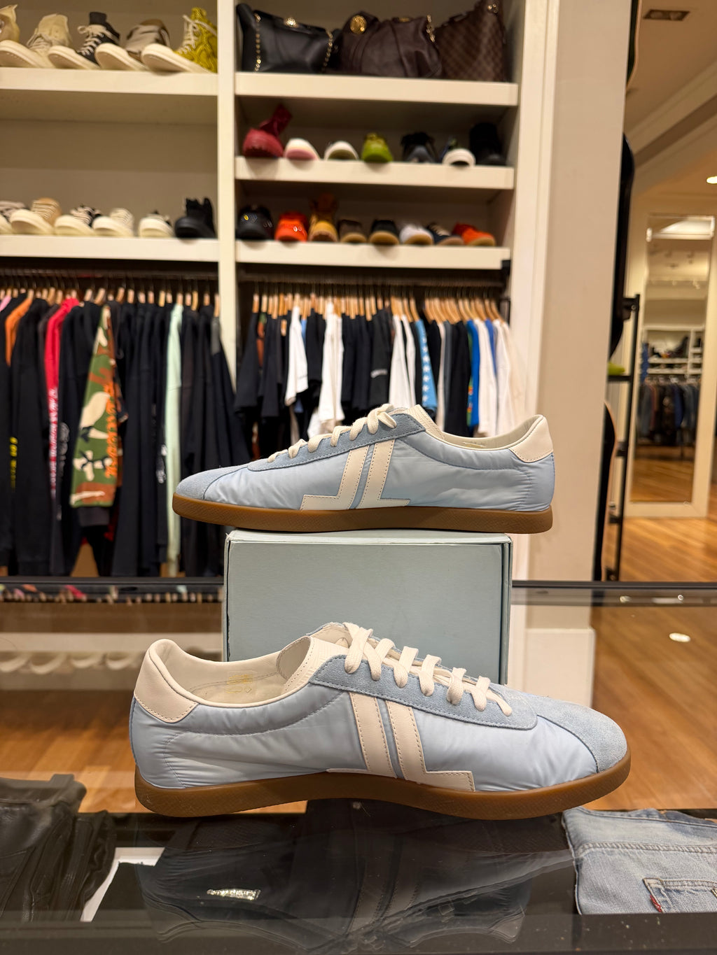 Lanvin JL Sneakers Blue