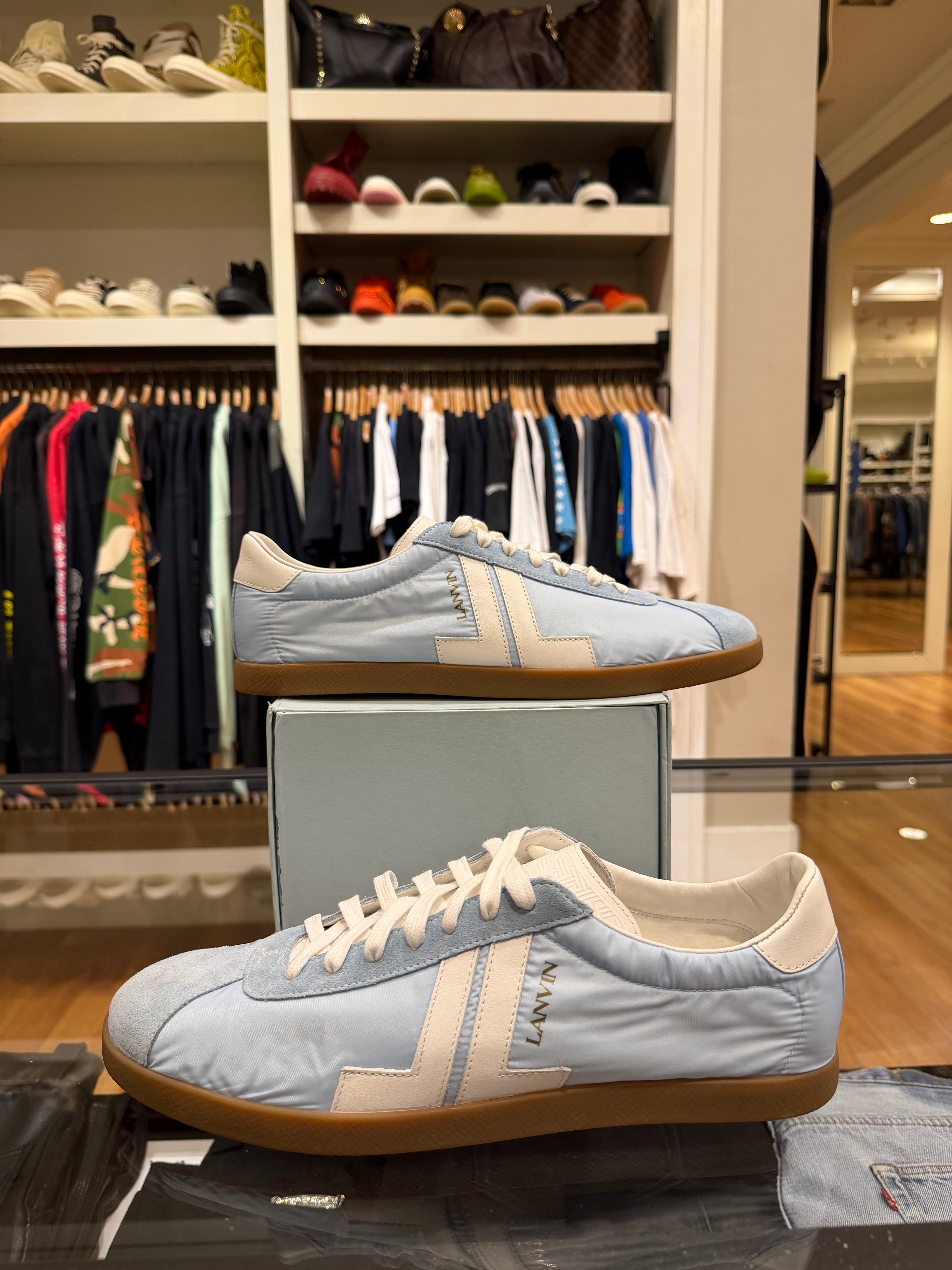 Lanvin JL Sneakers Blue