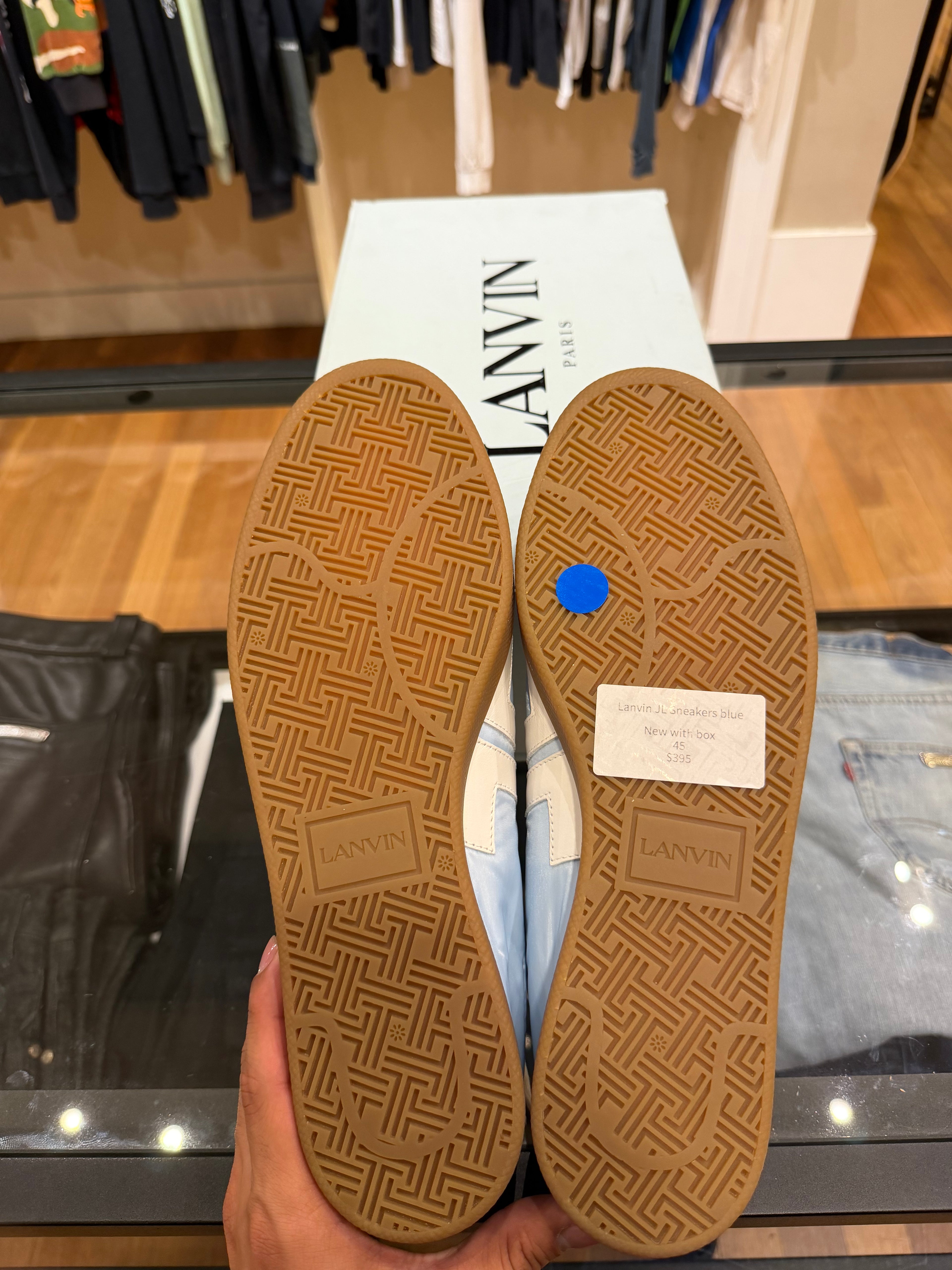 Lanvin JL Sneakers Blue