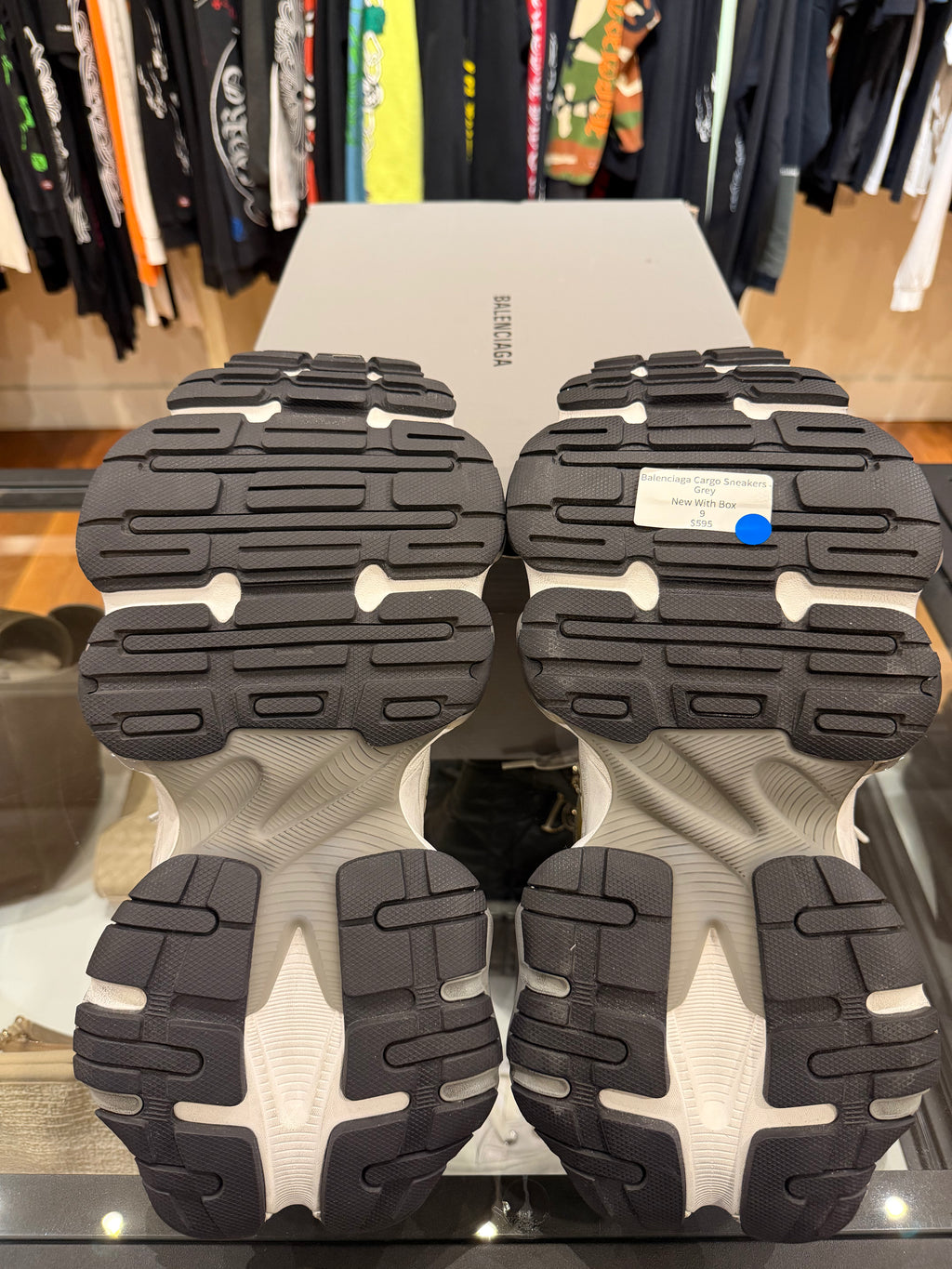 Balenciaga Cargo Sneakers Grey