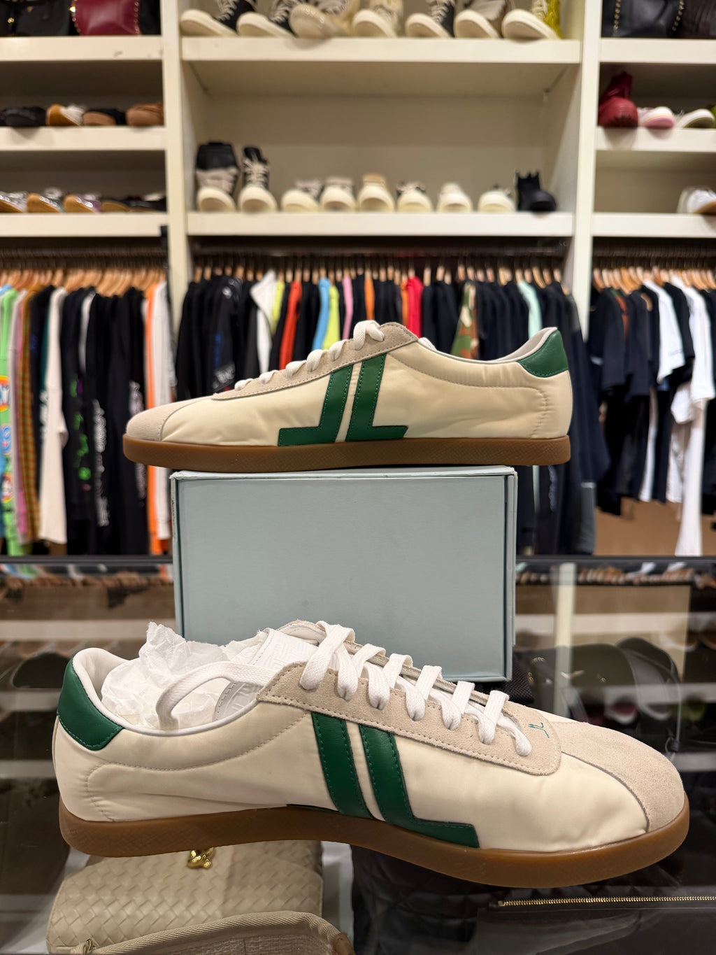 Lanvin JL Sneakers Green