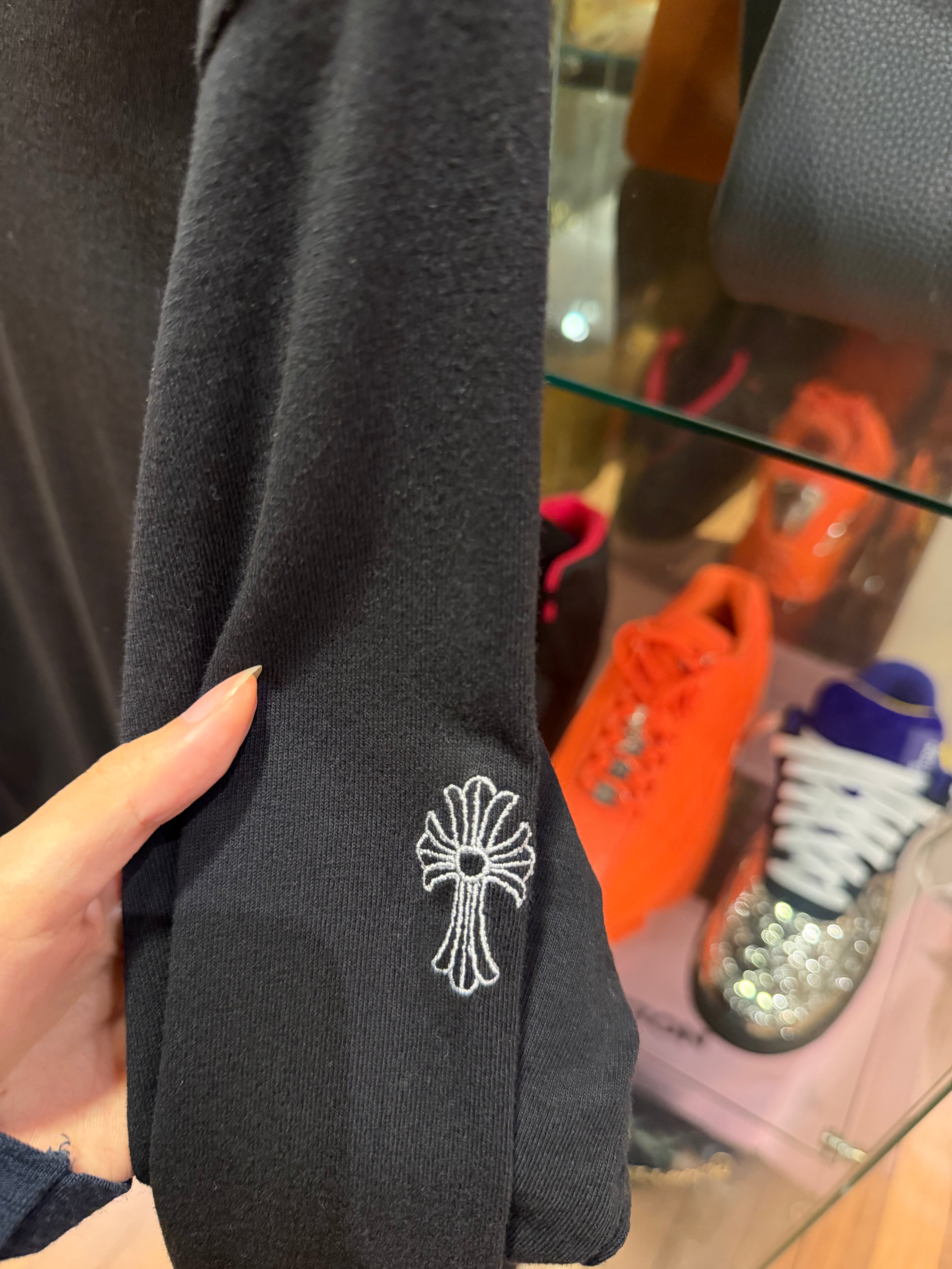 Chrome Hearts Embroidered
Eye Chart Logo Pocket Long