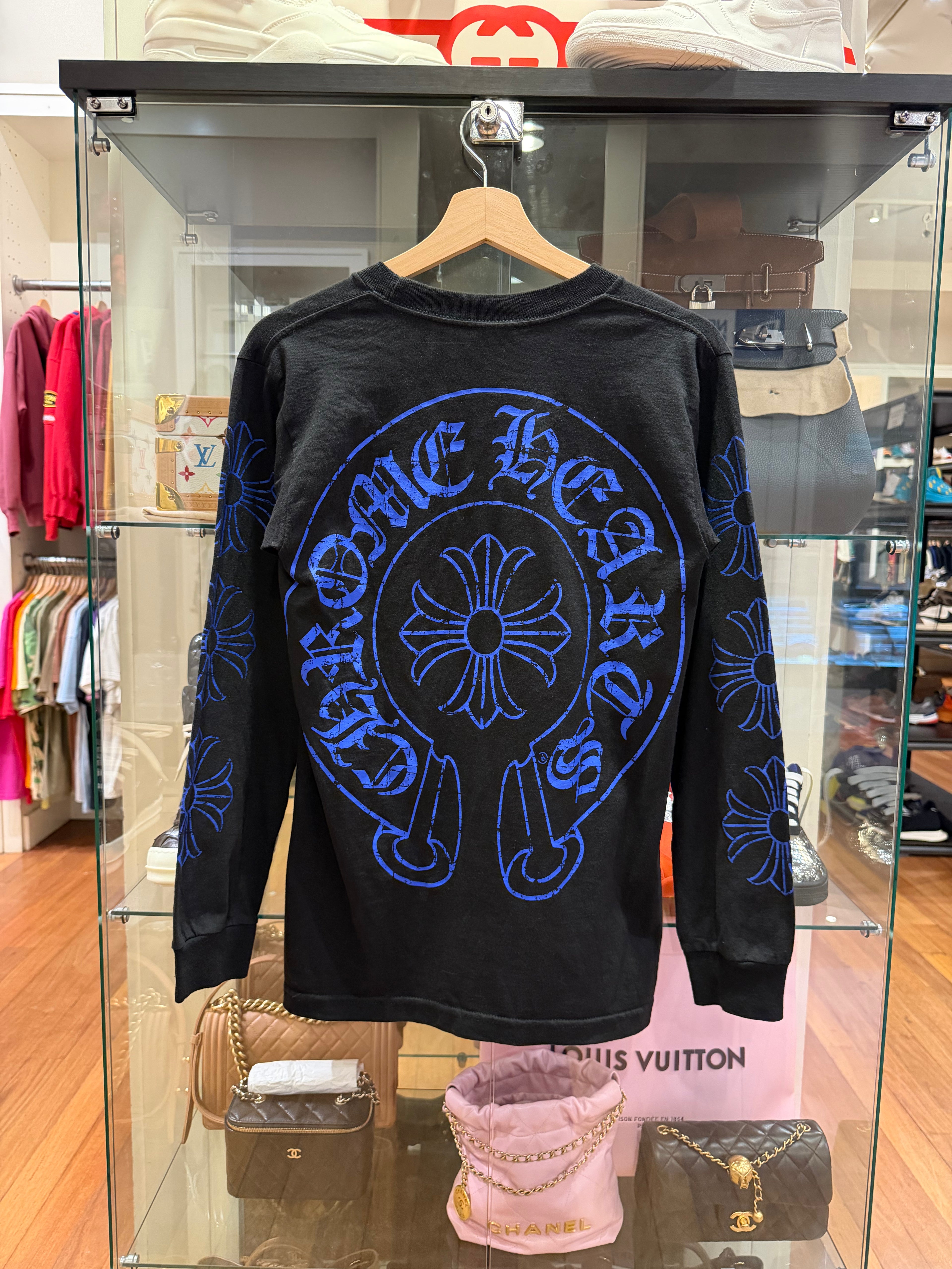 Chrome Hearts Horseshoe
Maltice Cross LS - Black/Blue
