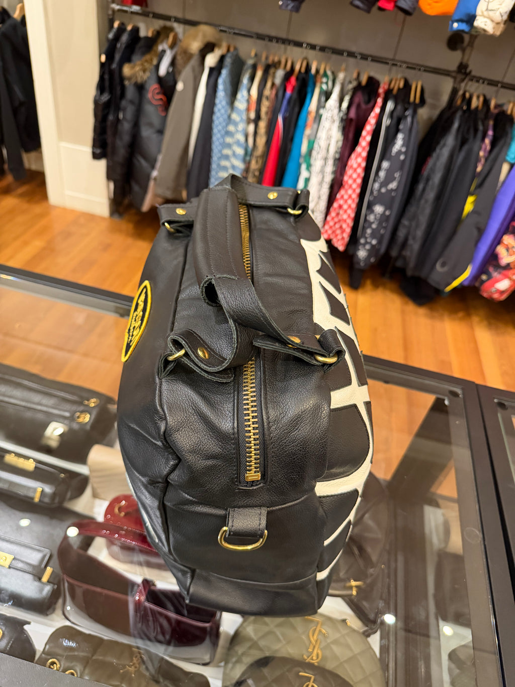 Supreme x Vanson Leathers Spider Web Bag