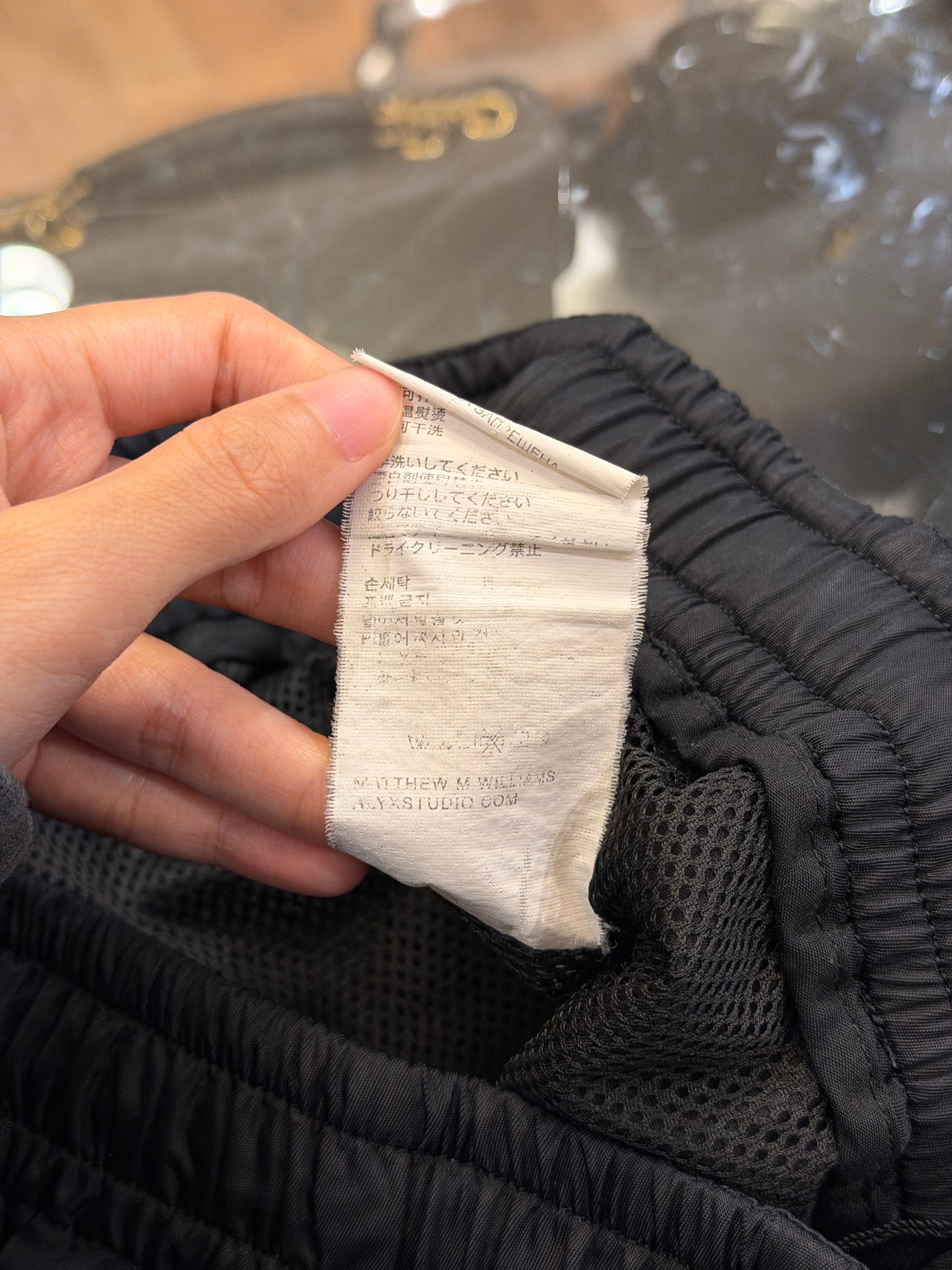 1017 Alyx 9SM Black Nylon
Pants