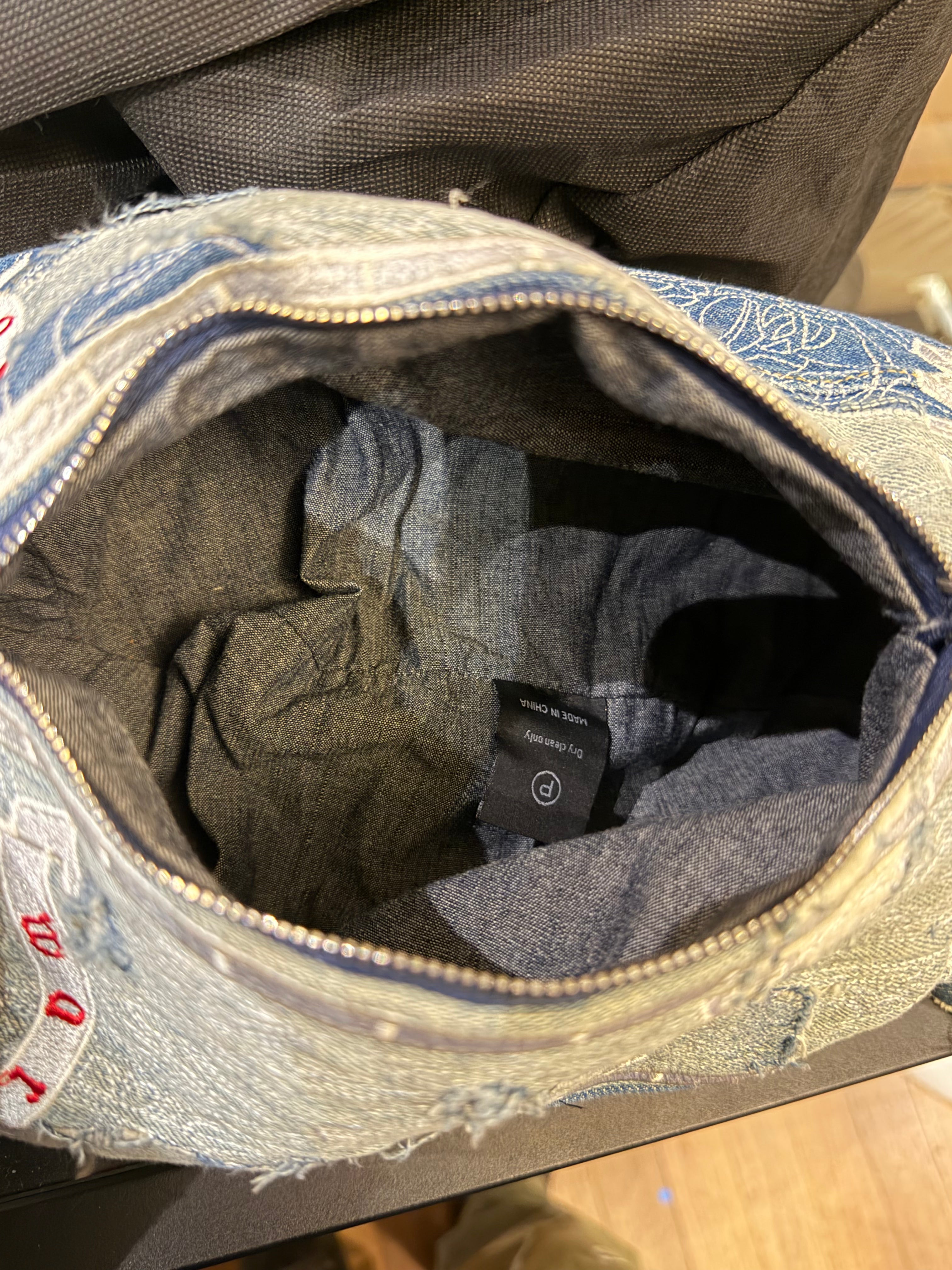 Who Decides War Denim Cathedral/Bullet Bag - Indigo