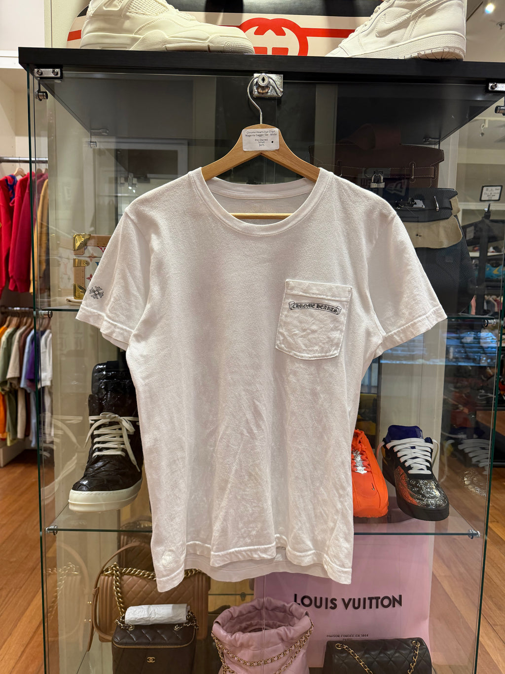 Chrome Hearts Eye Chart
Magenta Dagger Tee