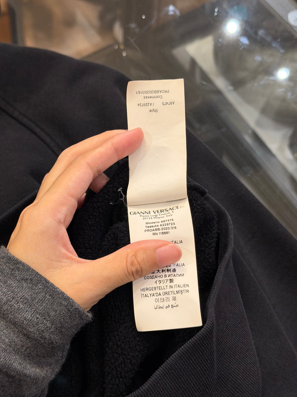 Versace Medusa College
Milano Hoodie