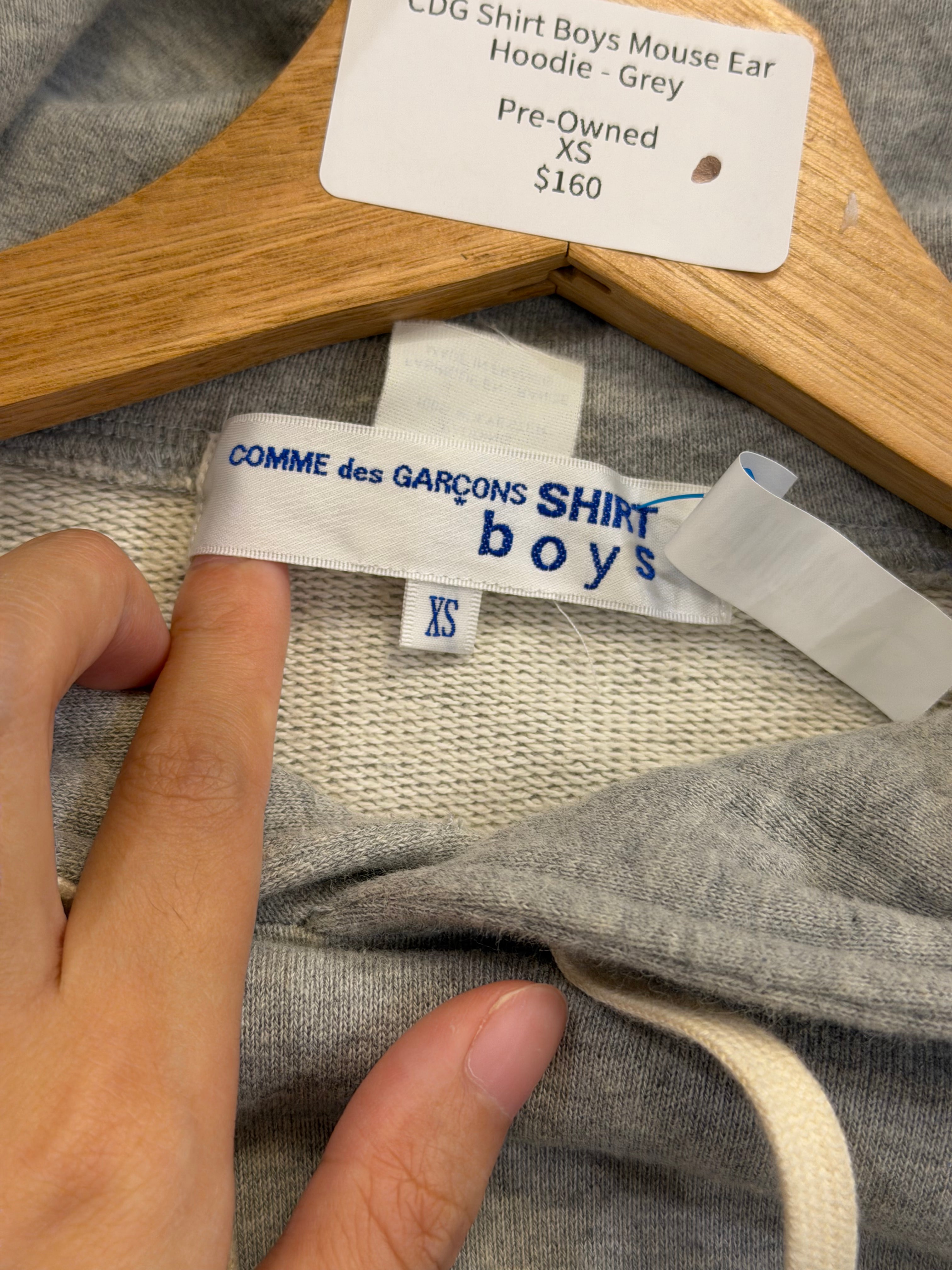 CDG Shirt Boys Mouse Ear
Hoodie