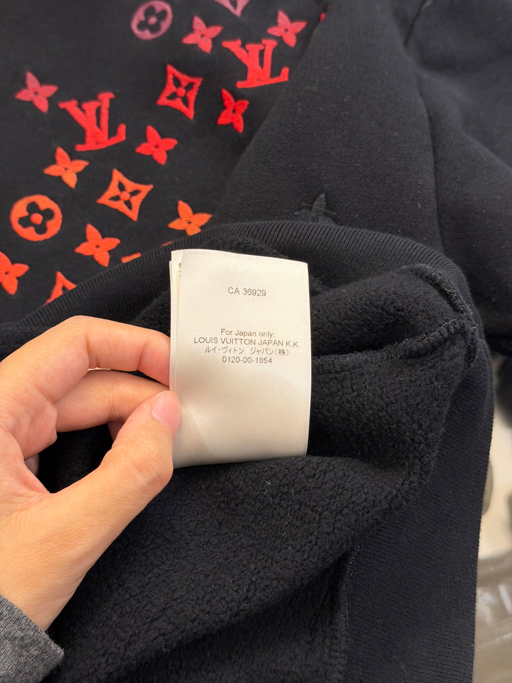 Louis Vuitton Embroidered
Multi Color Gradient
Crewneck