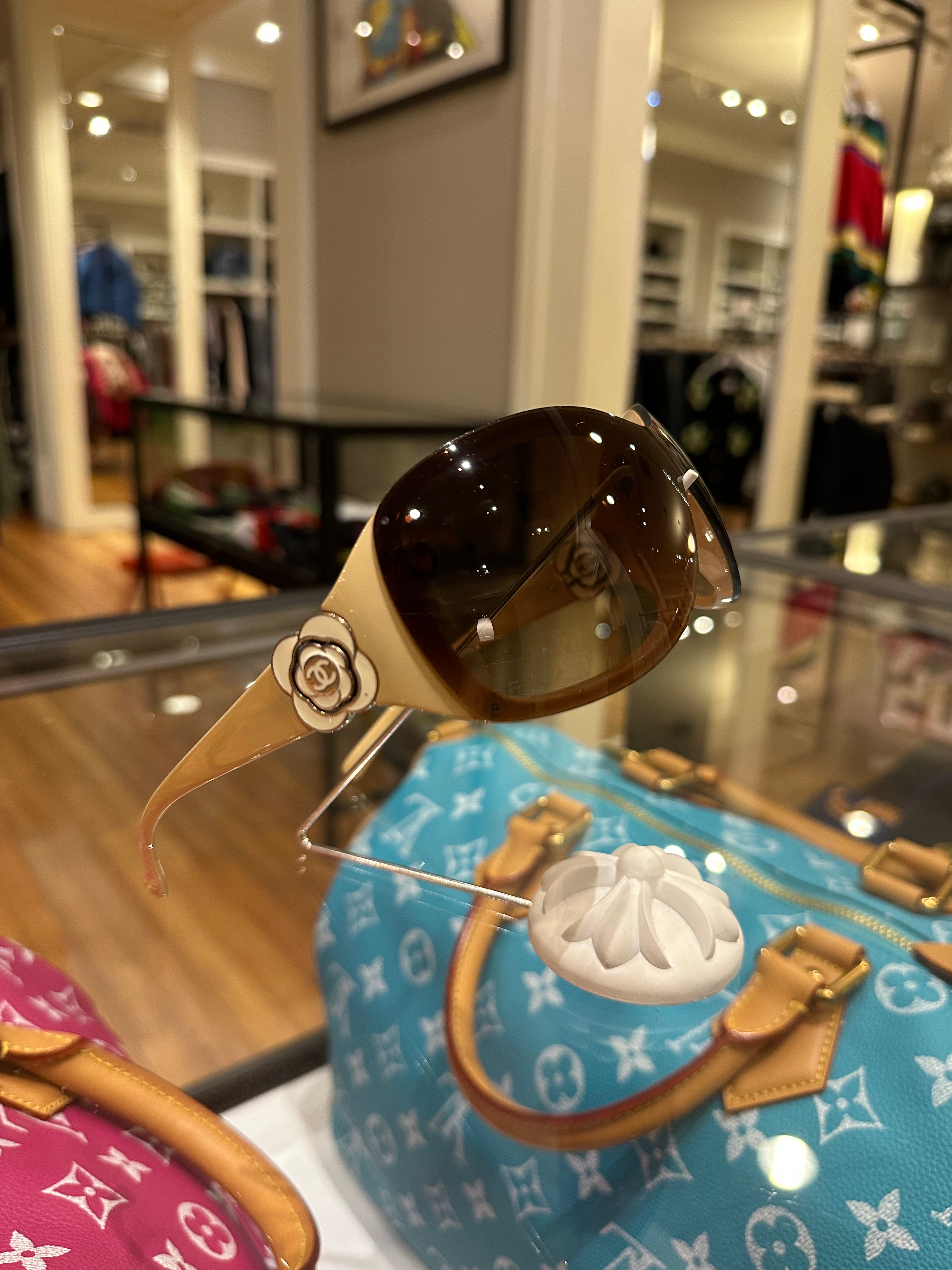 Vintage Chanel Flower Sunglasses