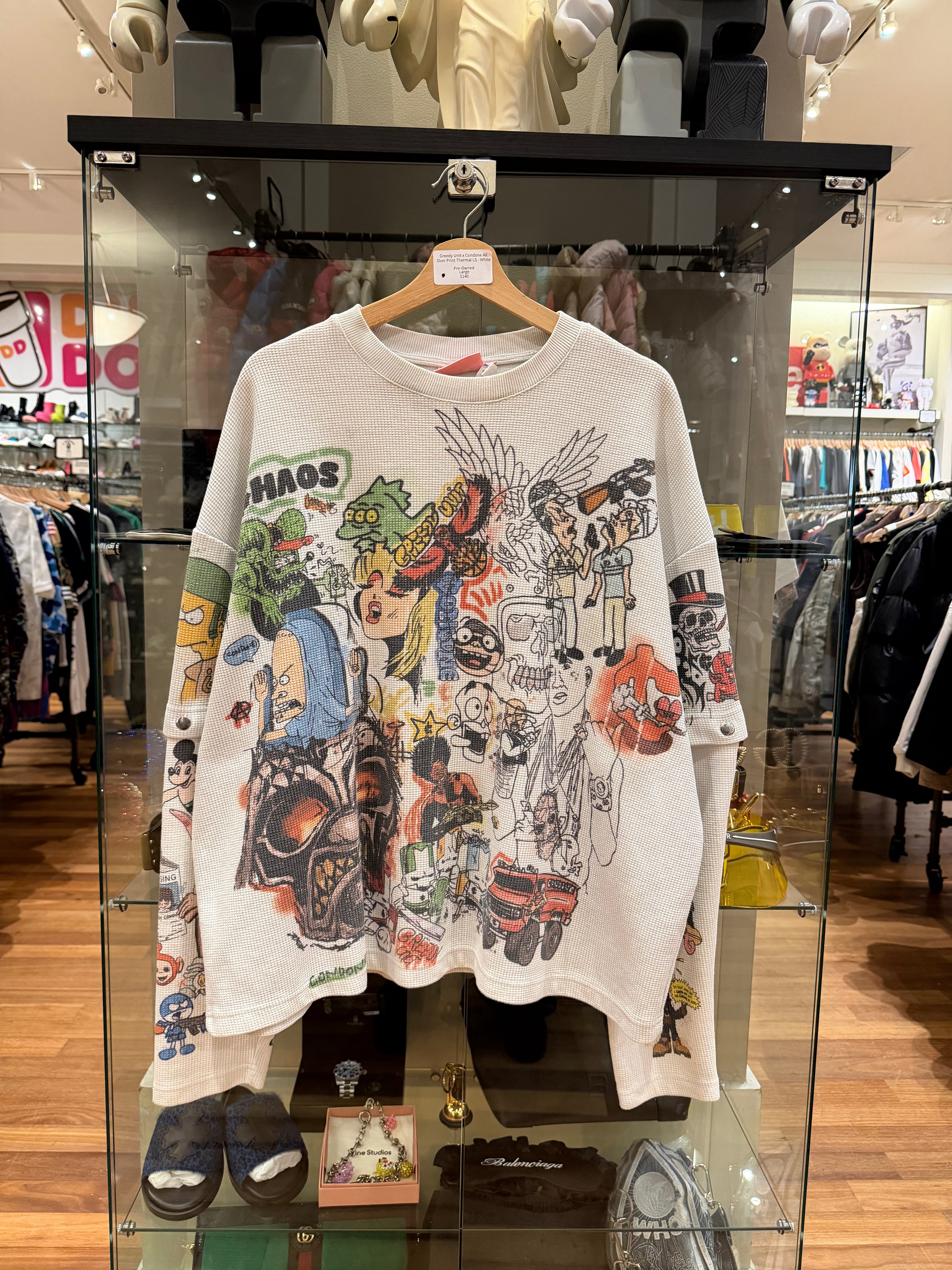 Greedy Unit x Condone All Over Print Thermal LS