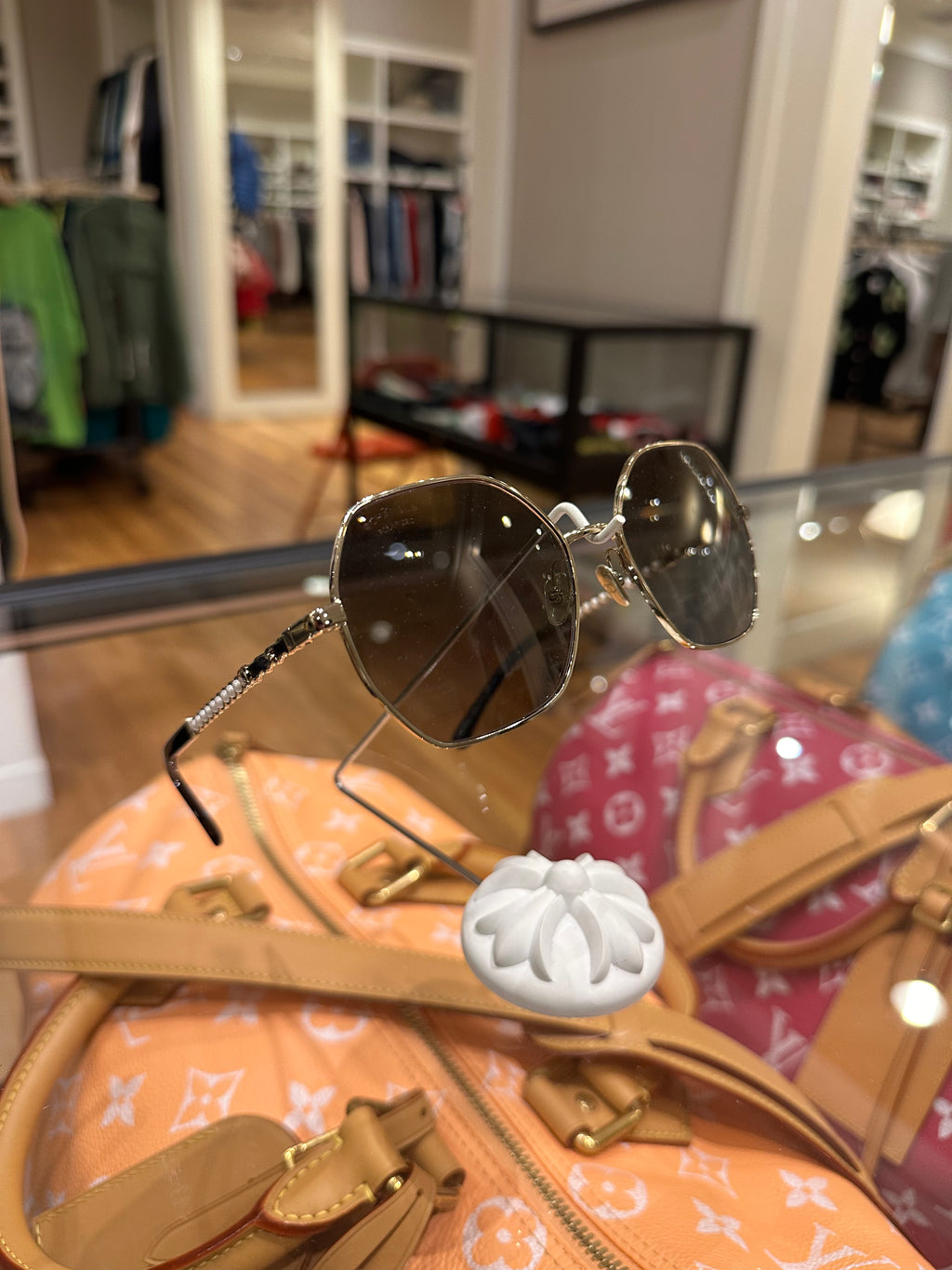 Chanel Pearl Sunglasses