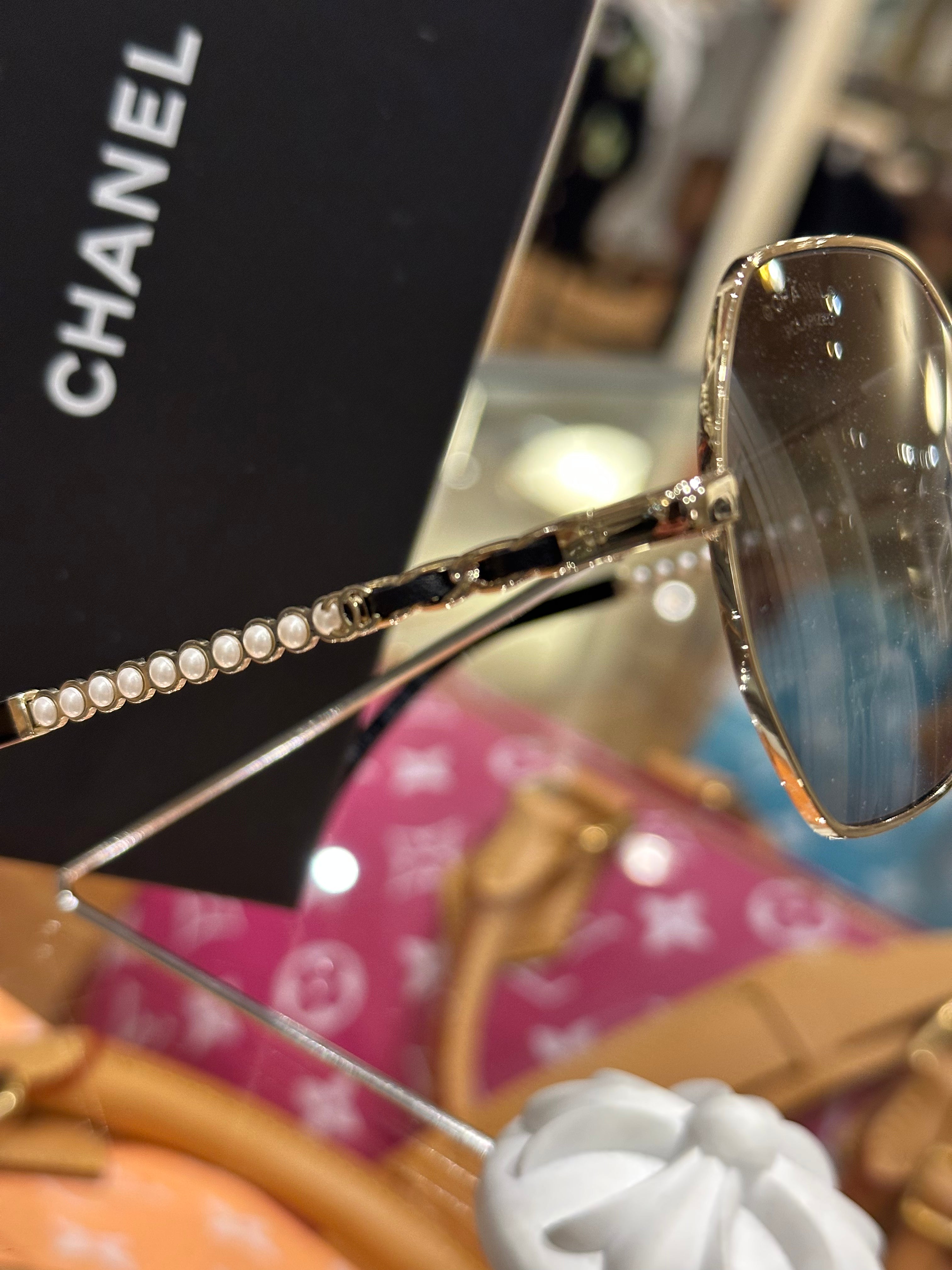 Chanel Pearl Sunglasses
