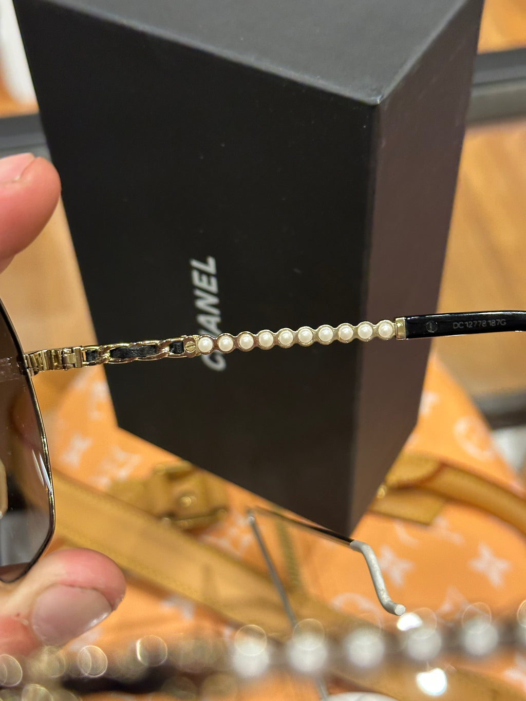 Chanel Pearl Sunglasses