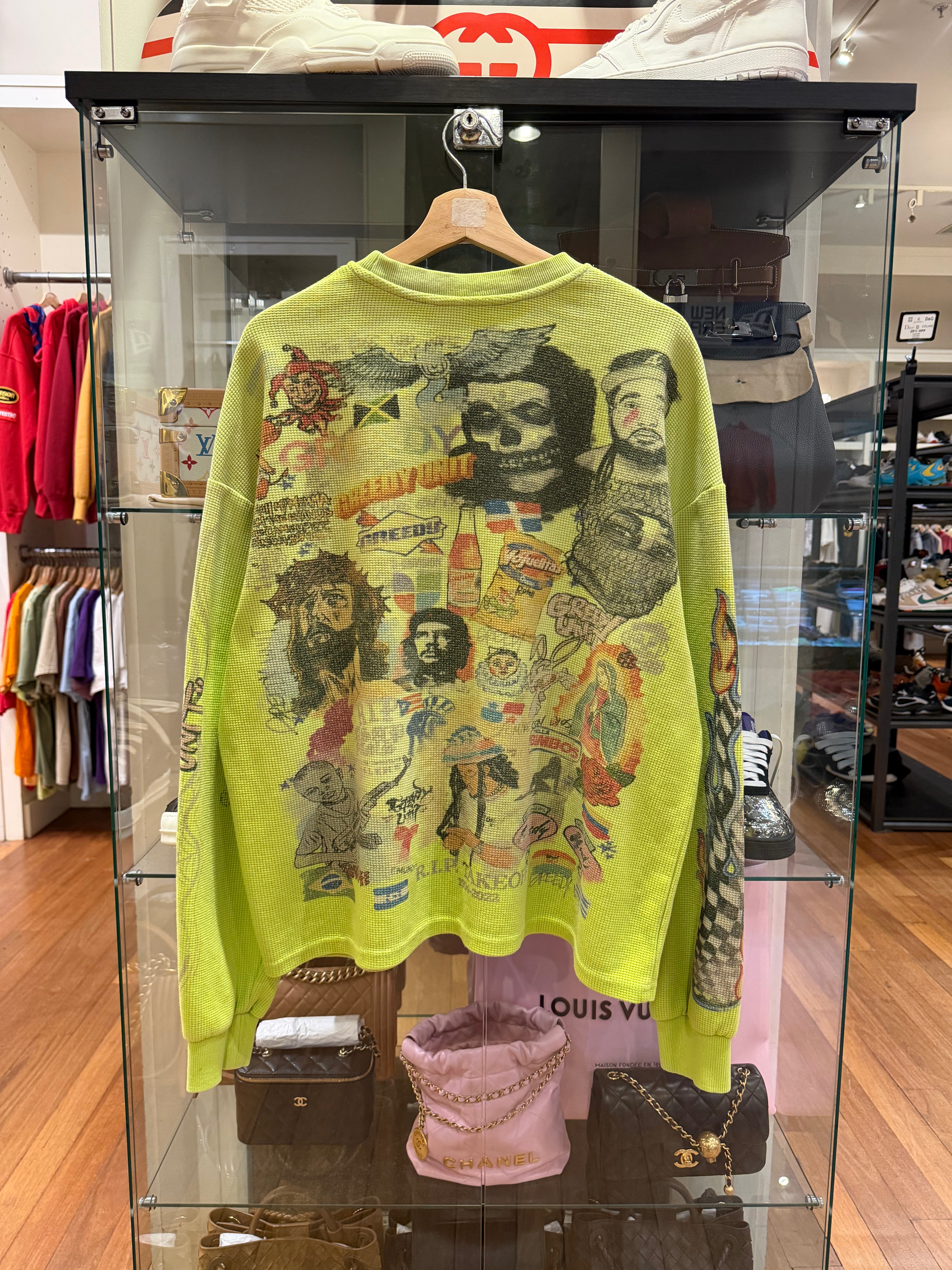 Greedy Unit Graphic Print LS