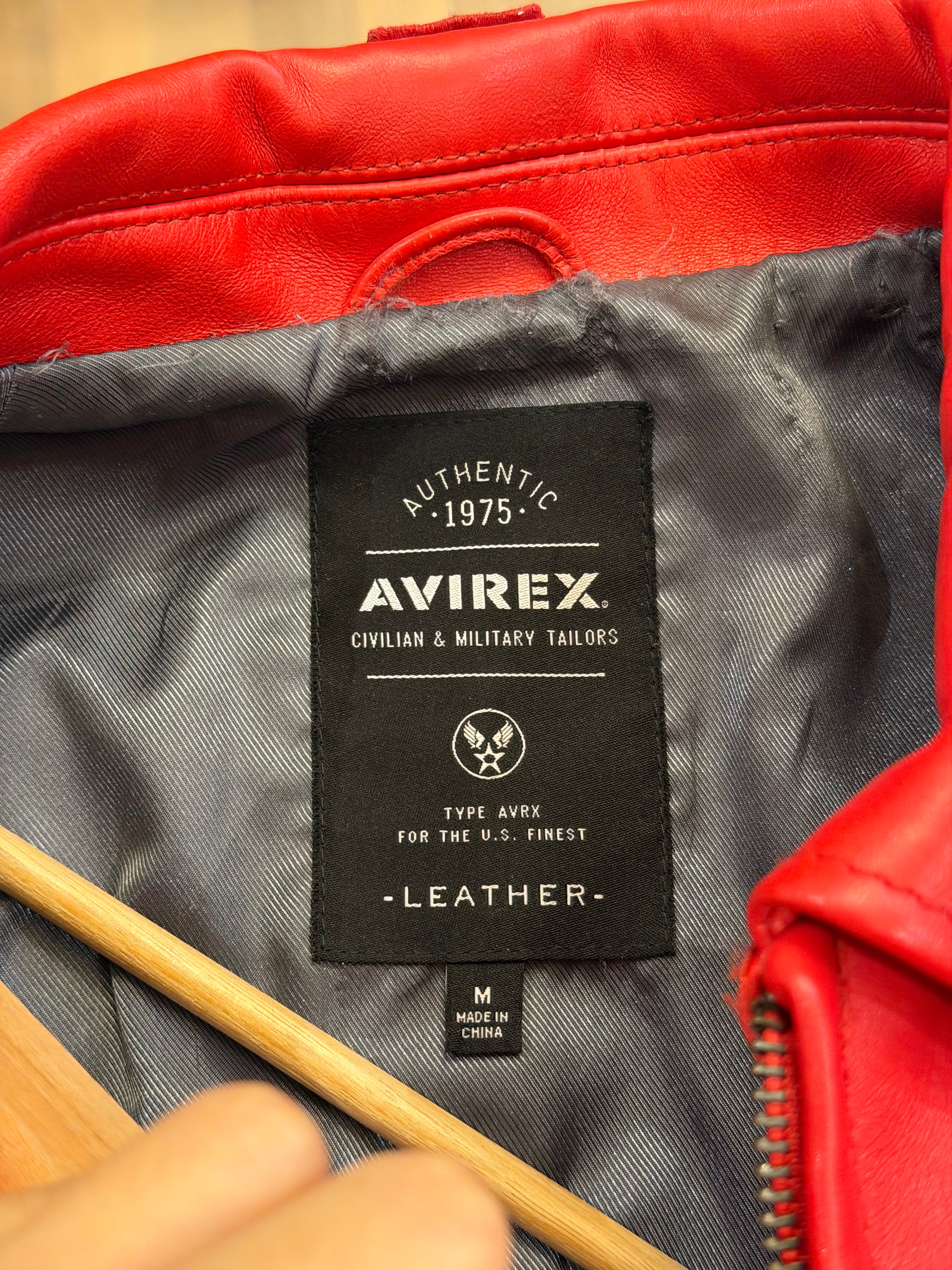 Avirex Leather Icon Jacket