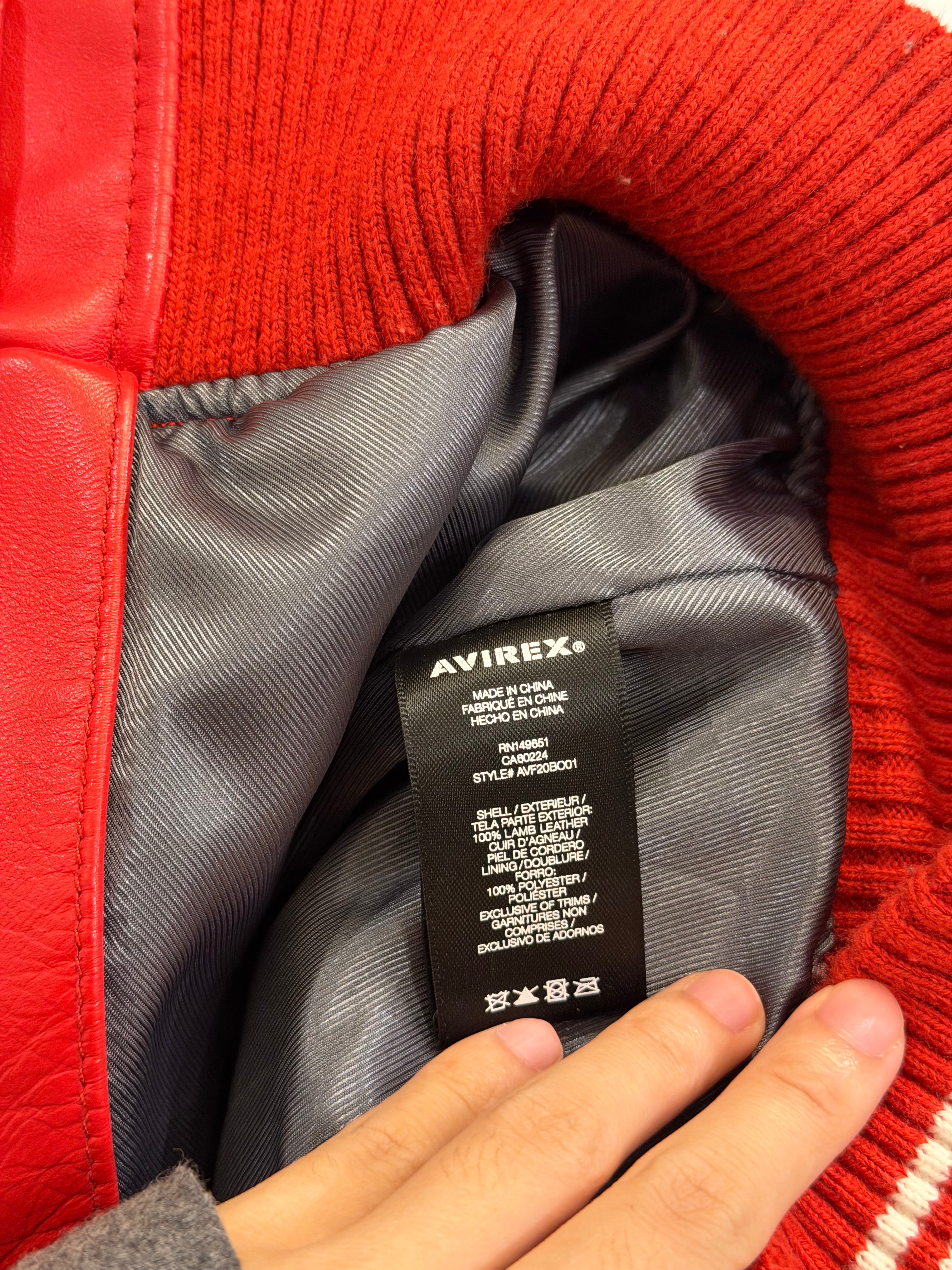 Avirex Leather Icon Jacket