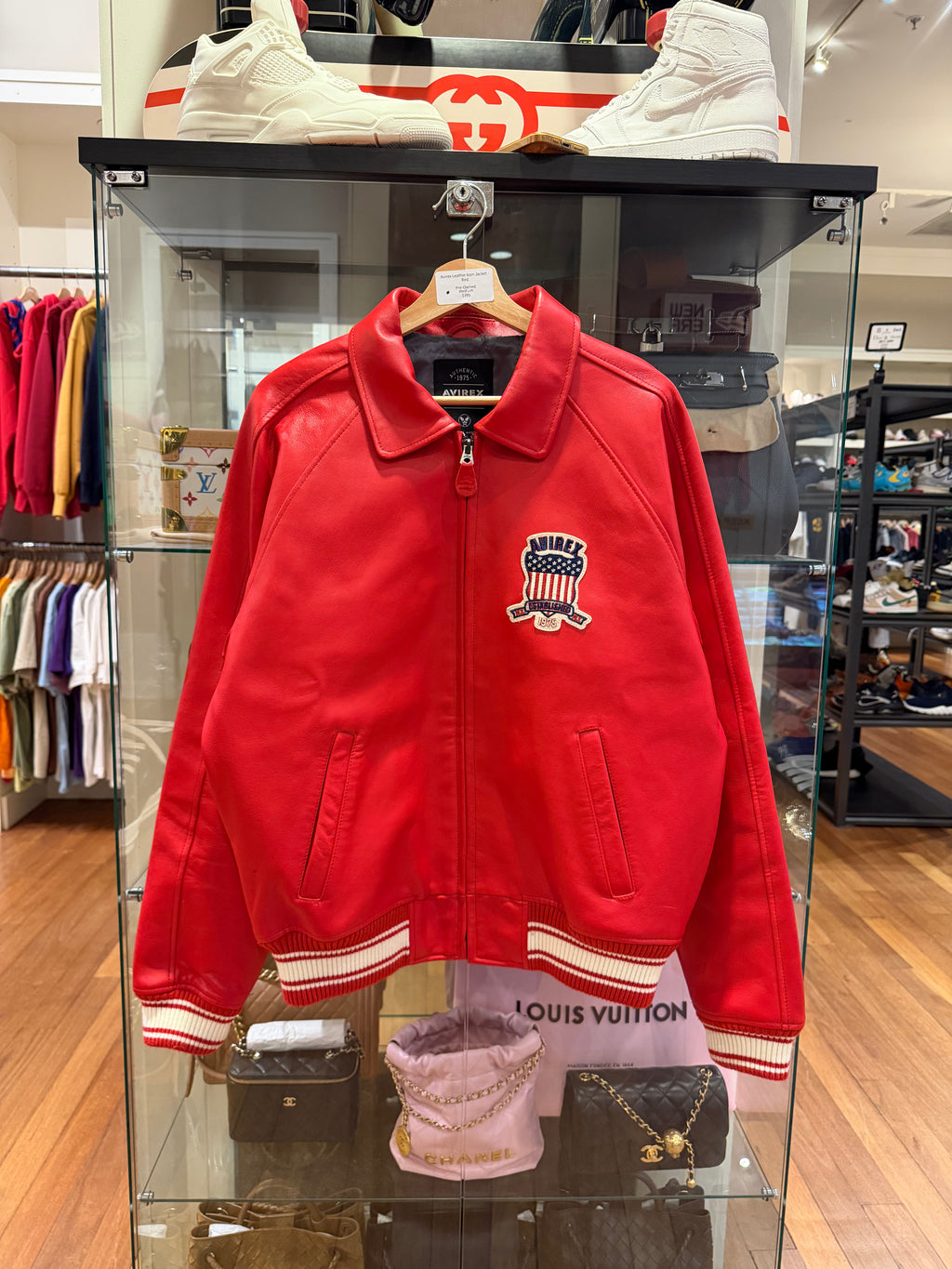Avirex Leather Icon Jacket