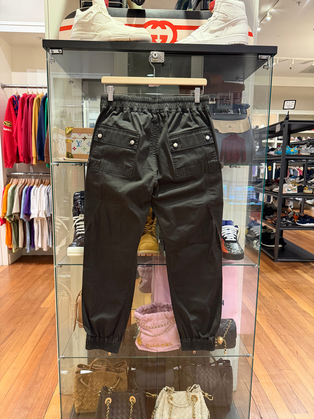 Rick Owens Bauhaus Cargo Pants - Dark Dust