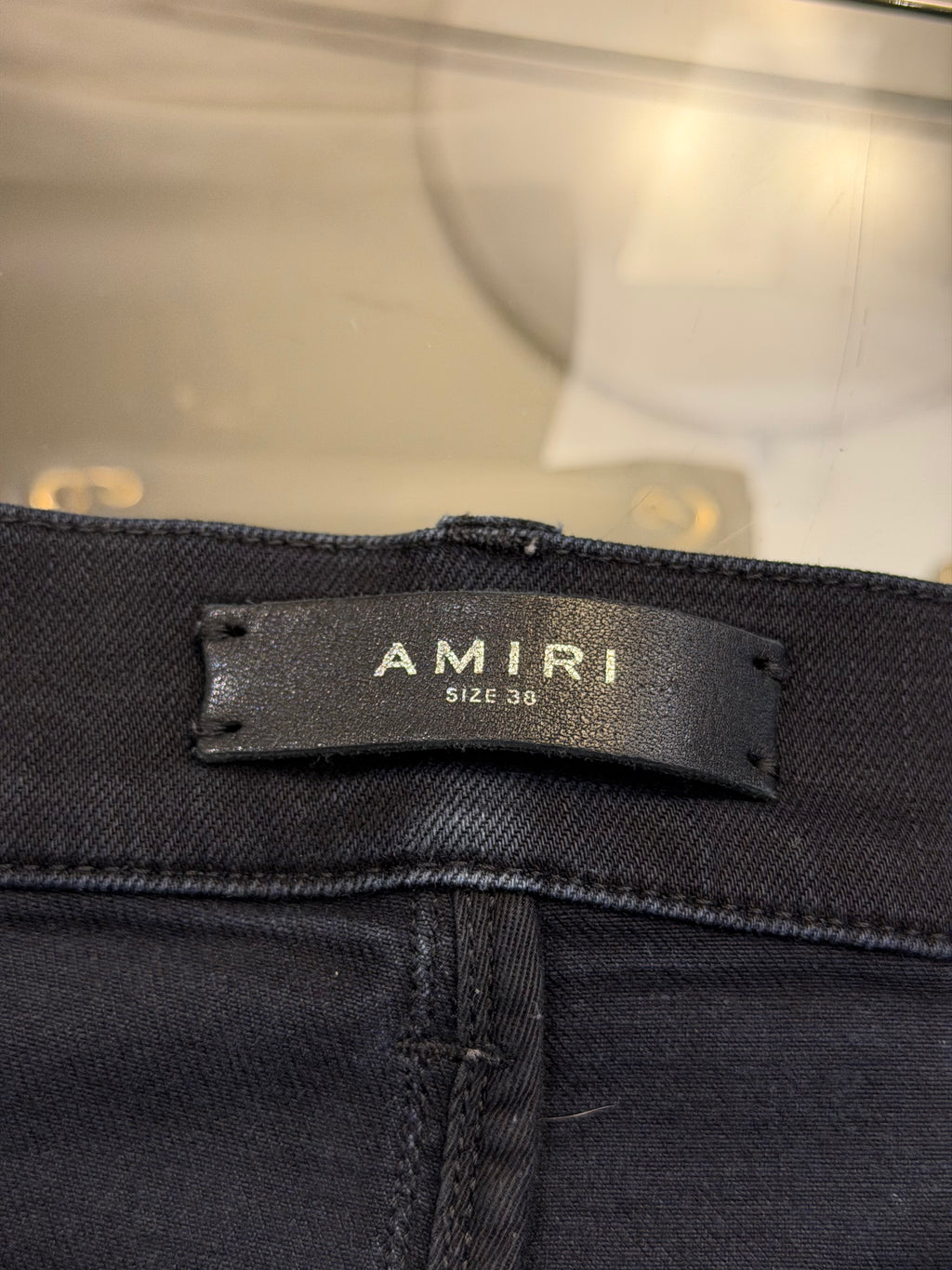 Amiri Tie Dye Bandana Skinny Thrasher Jeans