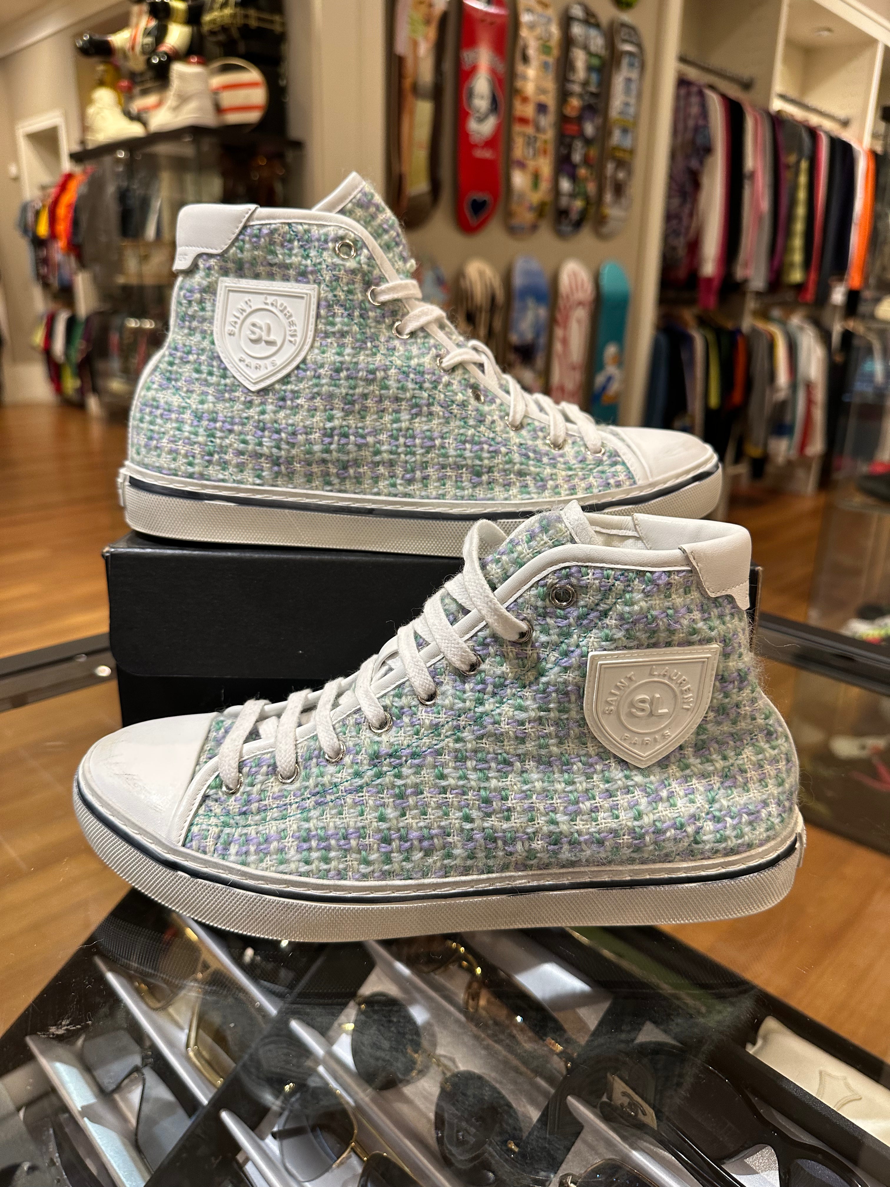 Saint Laurent Tweed Sneaker