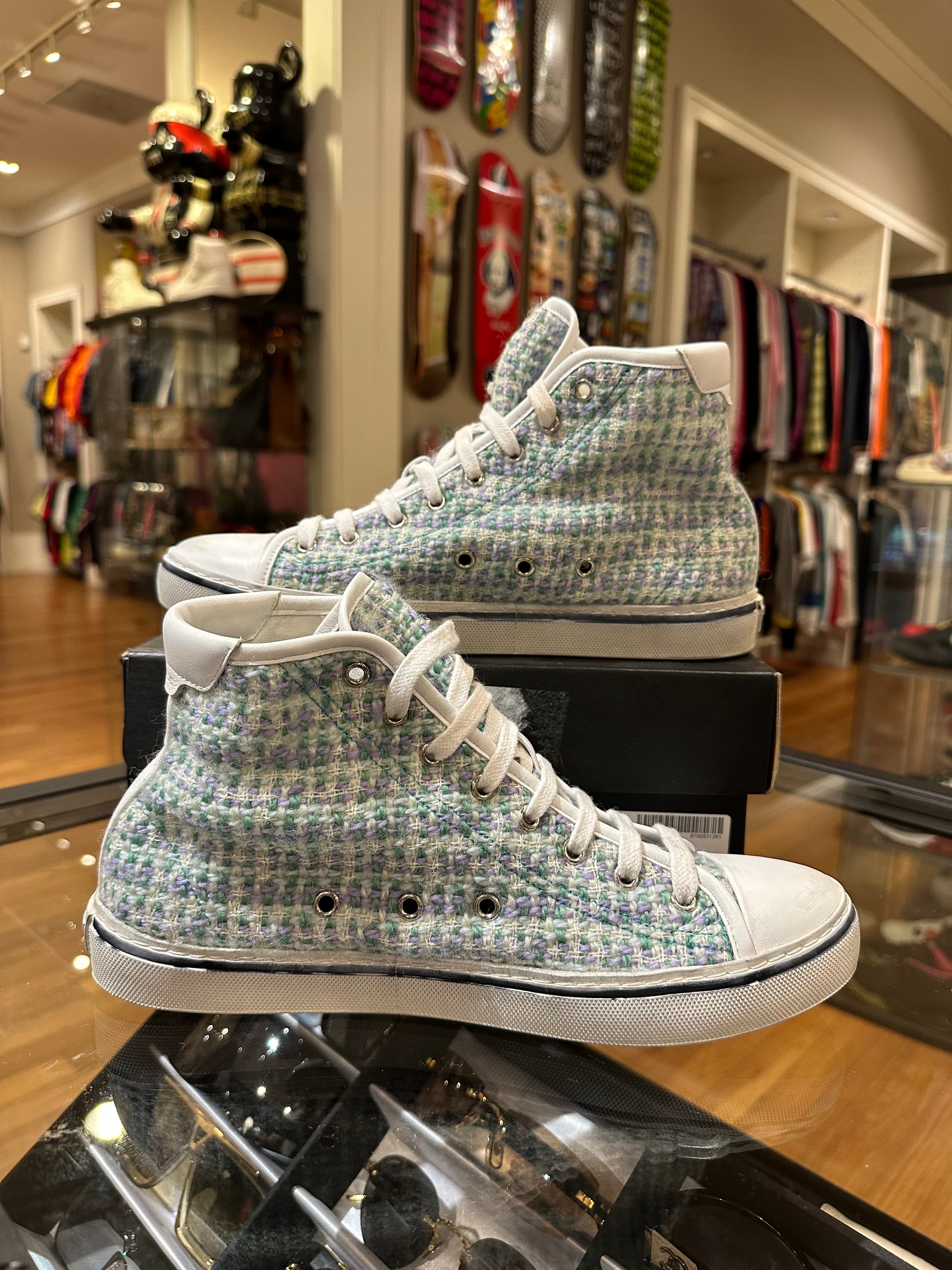 Saint Laurent Tweed Sneaker