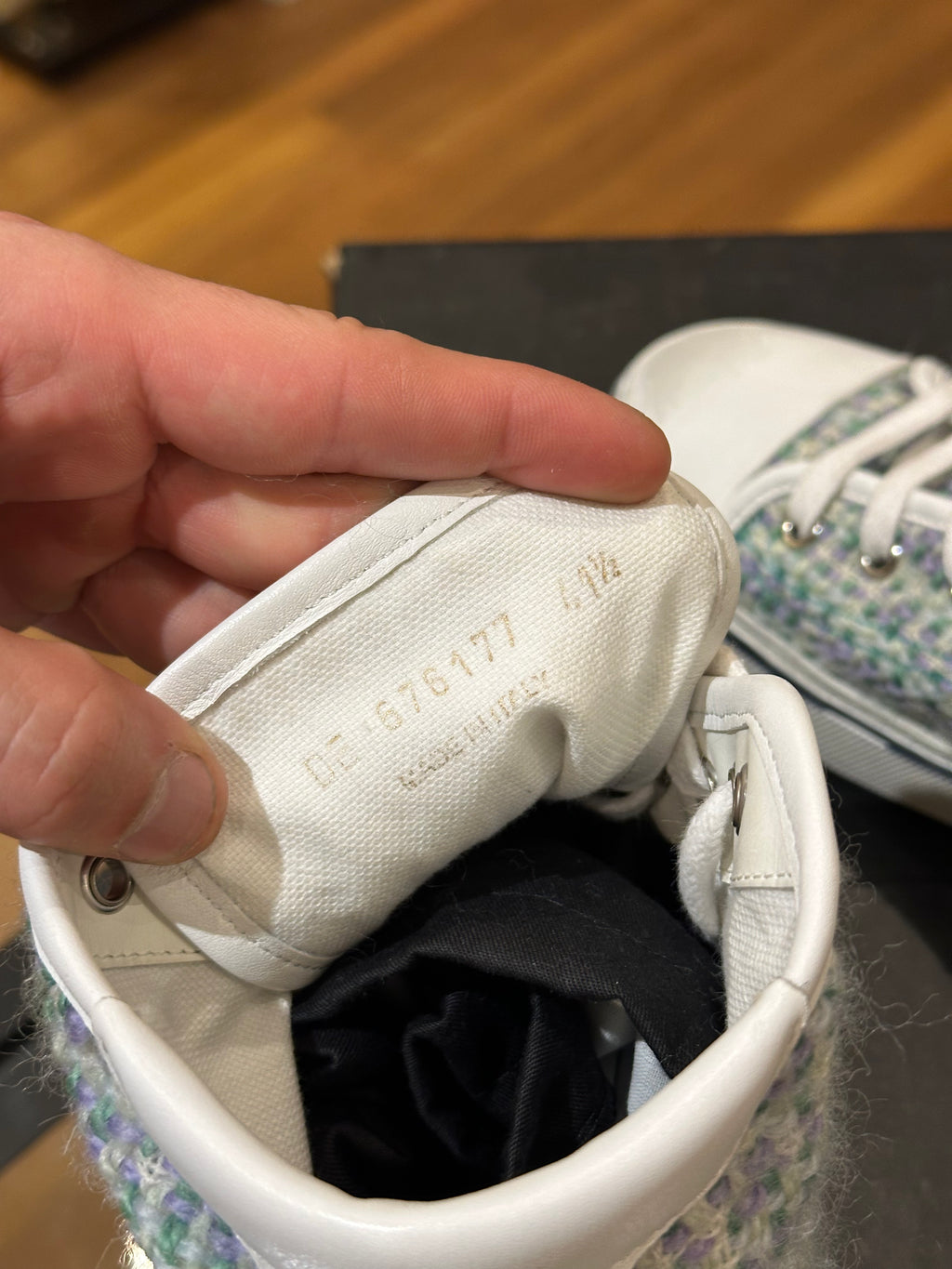 Saint Laurent Tweed Sneaker