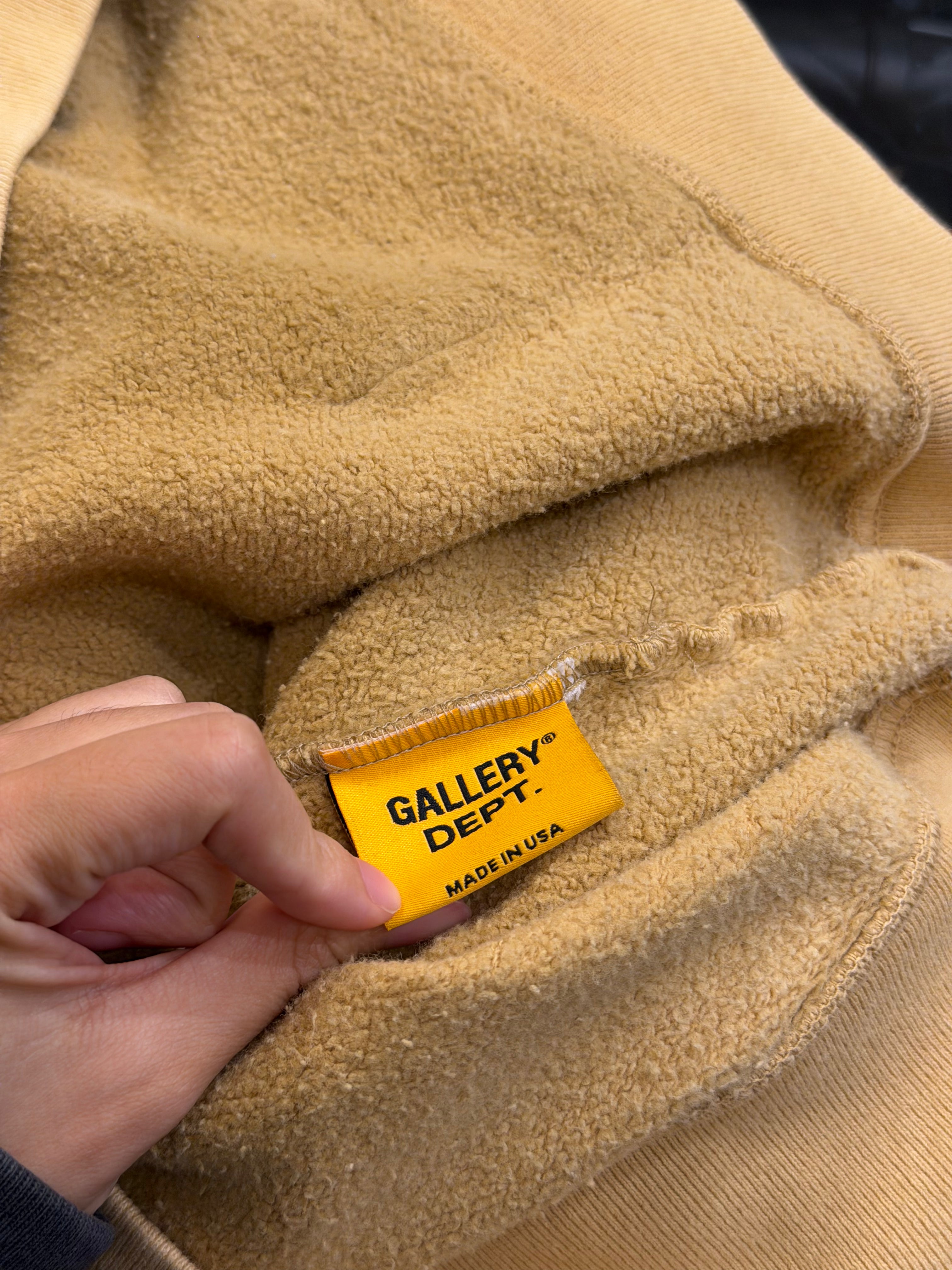 Gallery Dept Zip Up - Mustard