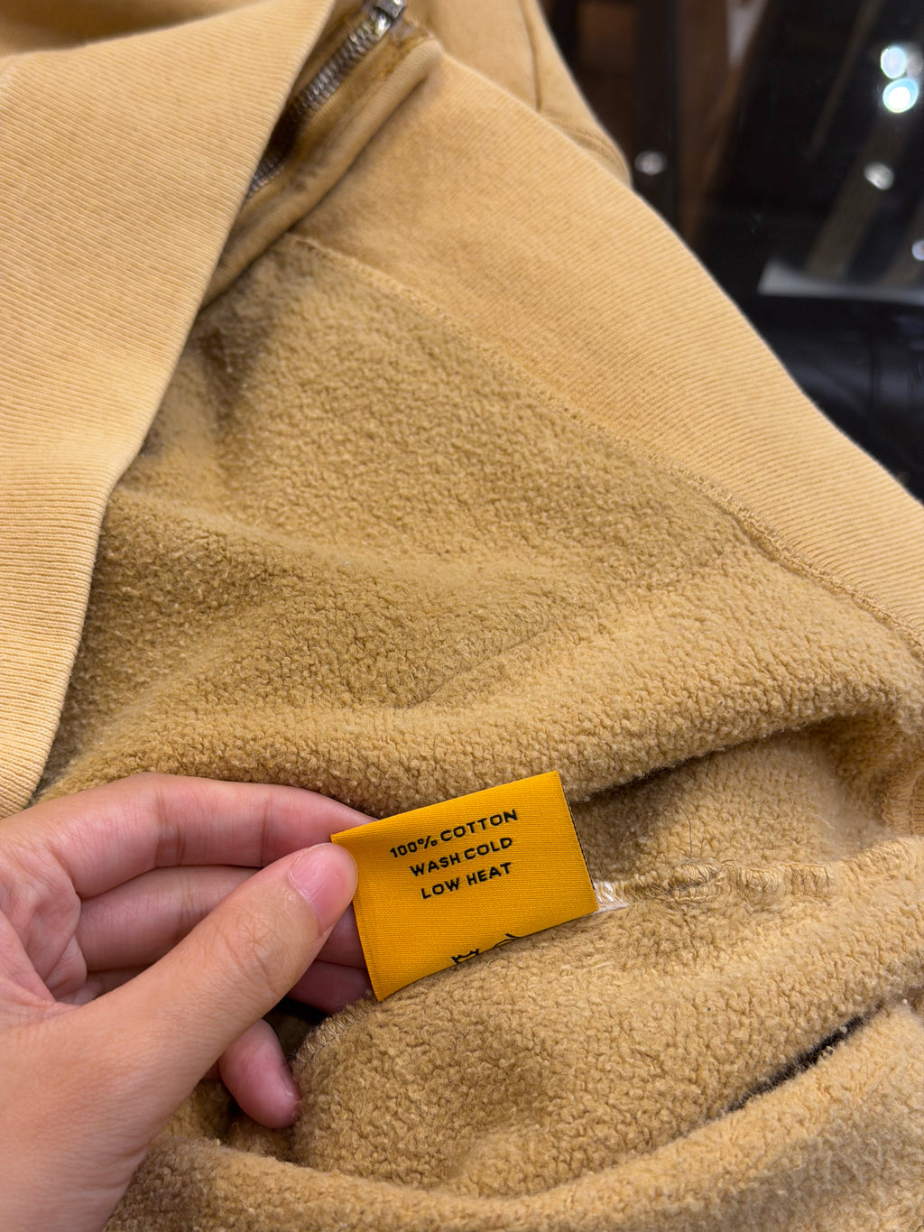 Gallery Dept Zip Up - Mustard